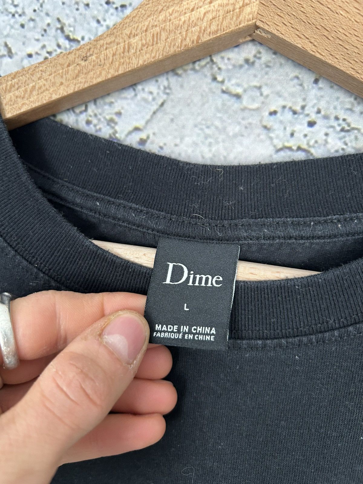 Dime Dime Skateboards Graphic Tee Streetwear Rap Baggy USA Size US L / EU 52-54 / 3 - 4 Thumbnail