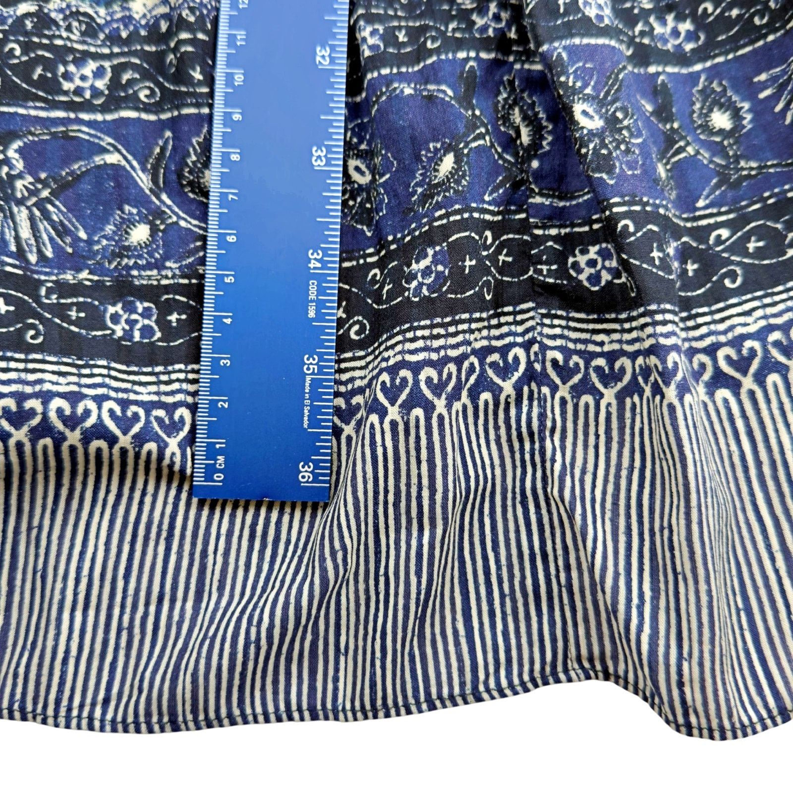 Ulla Johnson Ulla Johnson Abri Ruffle Tiered L/S Dress Batik Raven Sz 10 Size L / US 10 / IT 46 - 6 Thumbnail