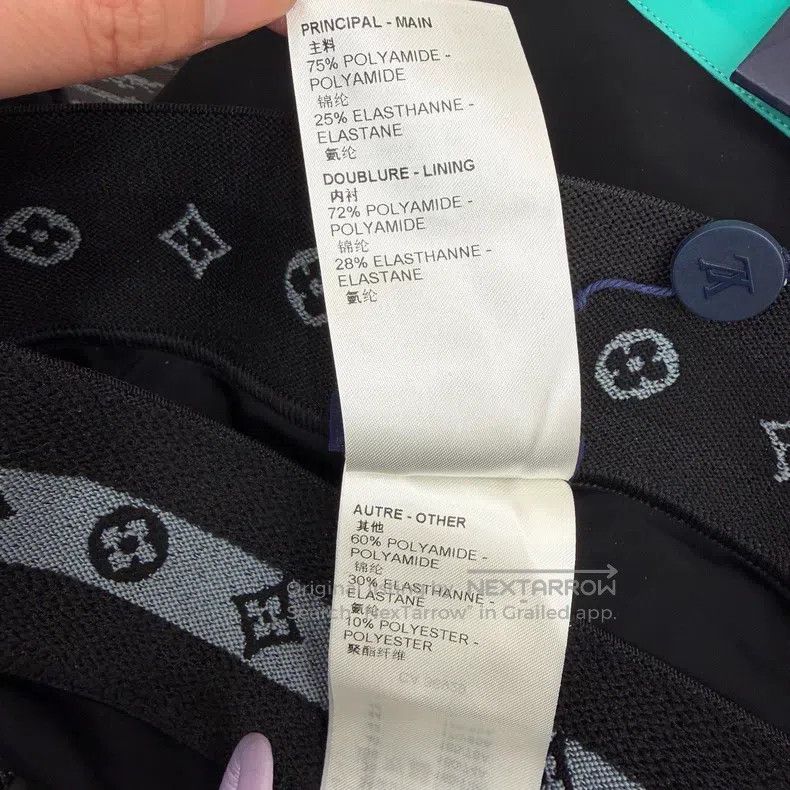 Louis Vuitton Louis Vuitton Three-flower logo yoga pants Size 35" - 5 Thumbnail
