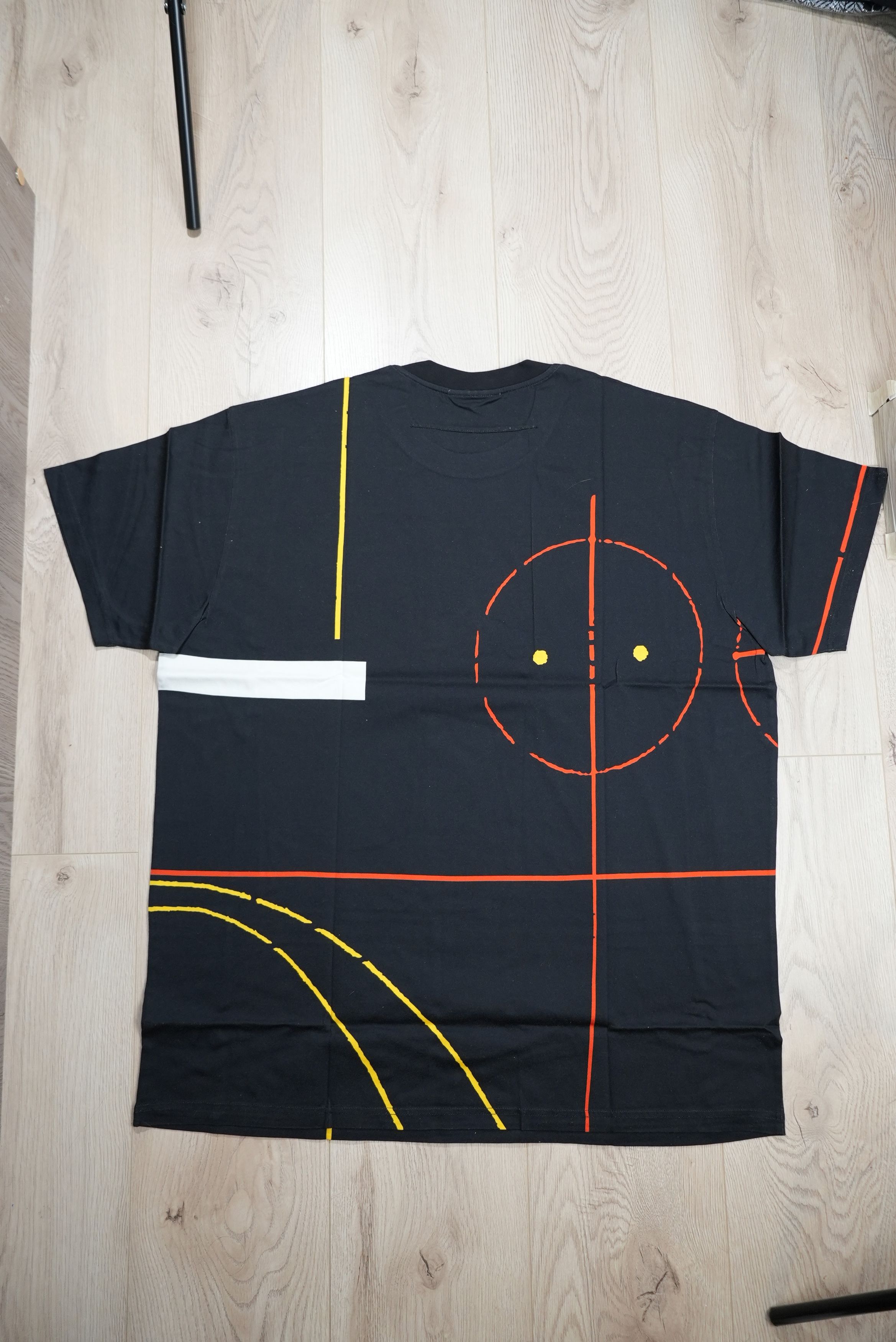 Givenchy Givenchy Basketball court Tisci Era archive tee abstract Size US XL / EU 56 / 4 - 6 Thumbnail