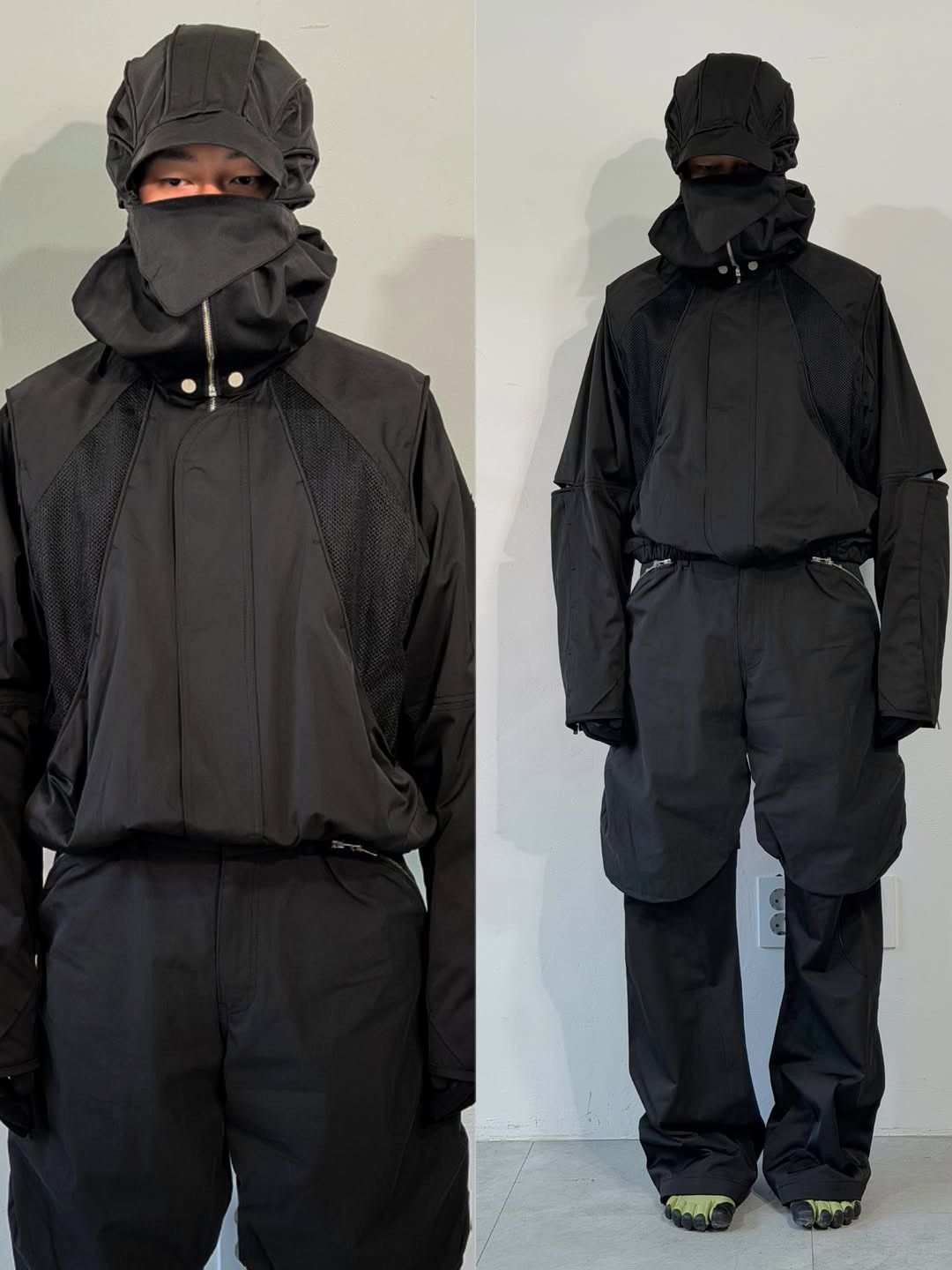 FFFPOSTALSERVICE BOLSU DOUBLE LAYERED TROUSERS Size US 34 / EU 50 - 7 Thumbnail