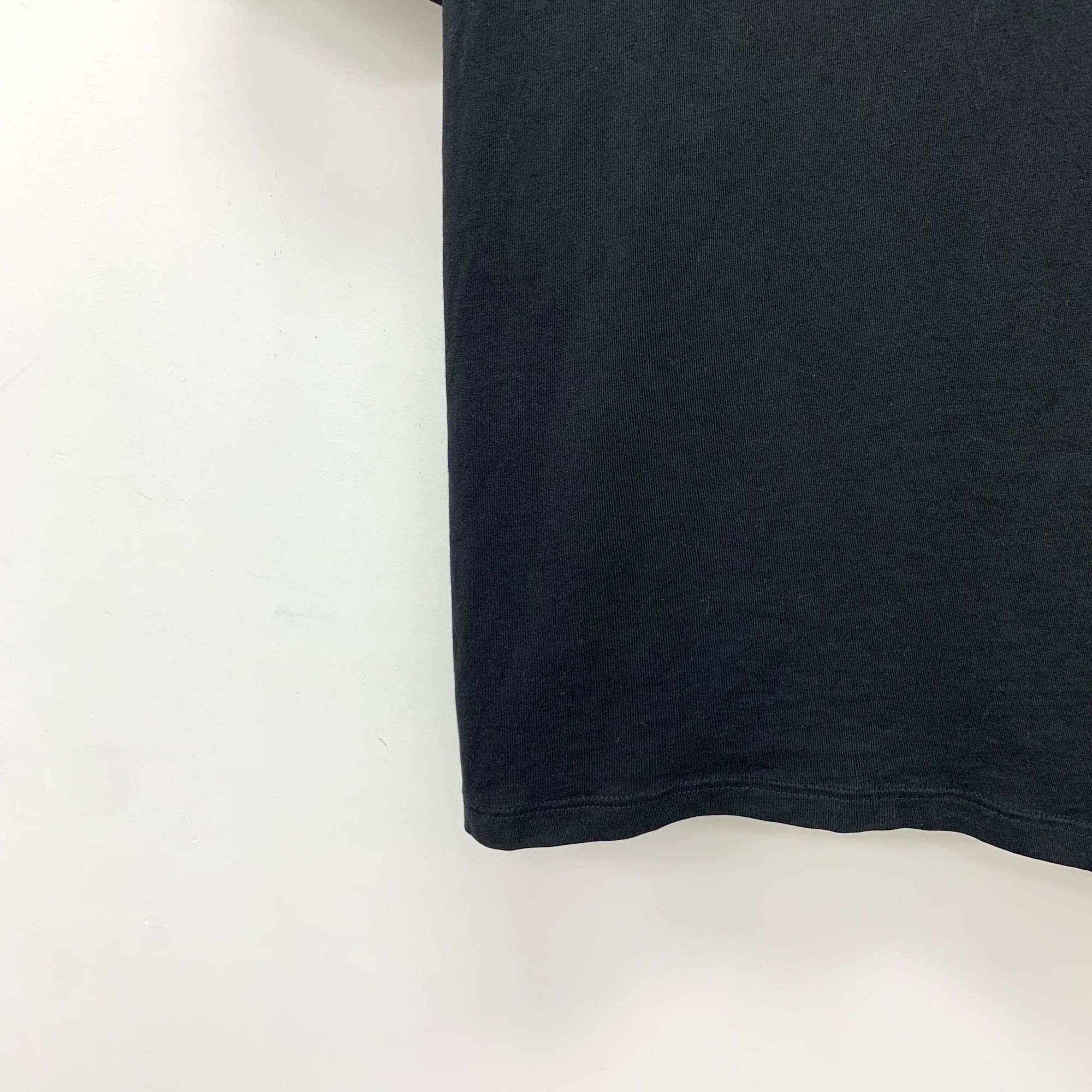 Balenciaga Balenciaga Black Logo Printed Cotton Round-Neck Short-Sleeve Size US L / EU 52-54 / 3 - 6 Thumbnail