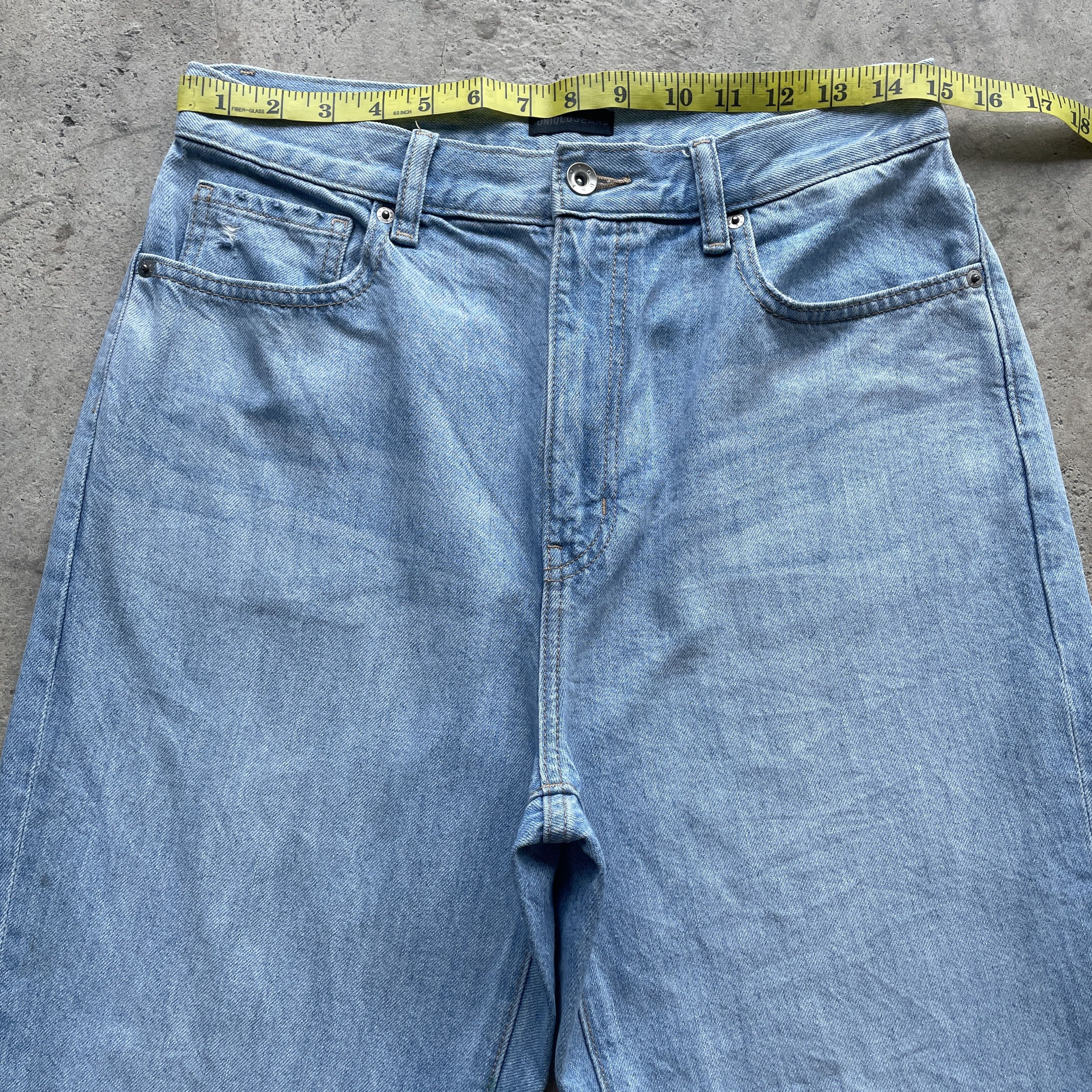 Japanese Brand VINTAGE JAPANESE JEANS DISTRESSED FADED RIPPED DENIM PANTS Size US 30 / EU 46 - 5 Thumbnail