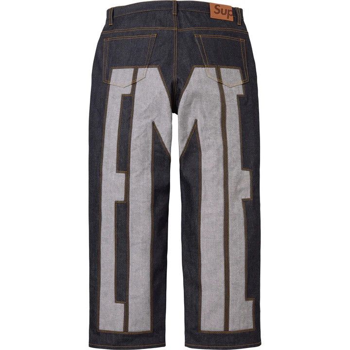 Supreme Supreme Inset Spellout Baggy Jean SS26 Size US 32 / EU 48 - 2 Thumbnail