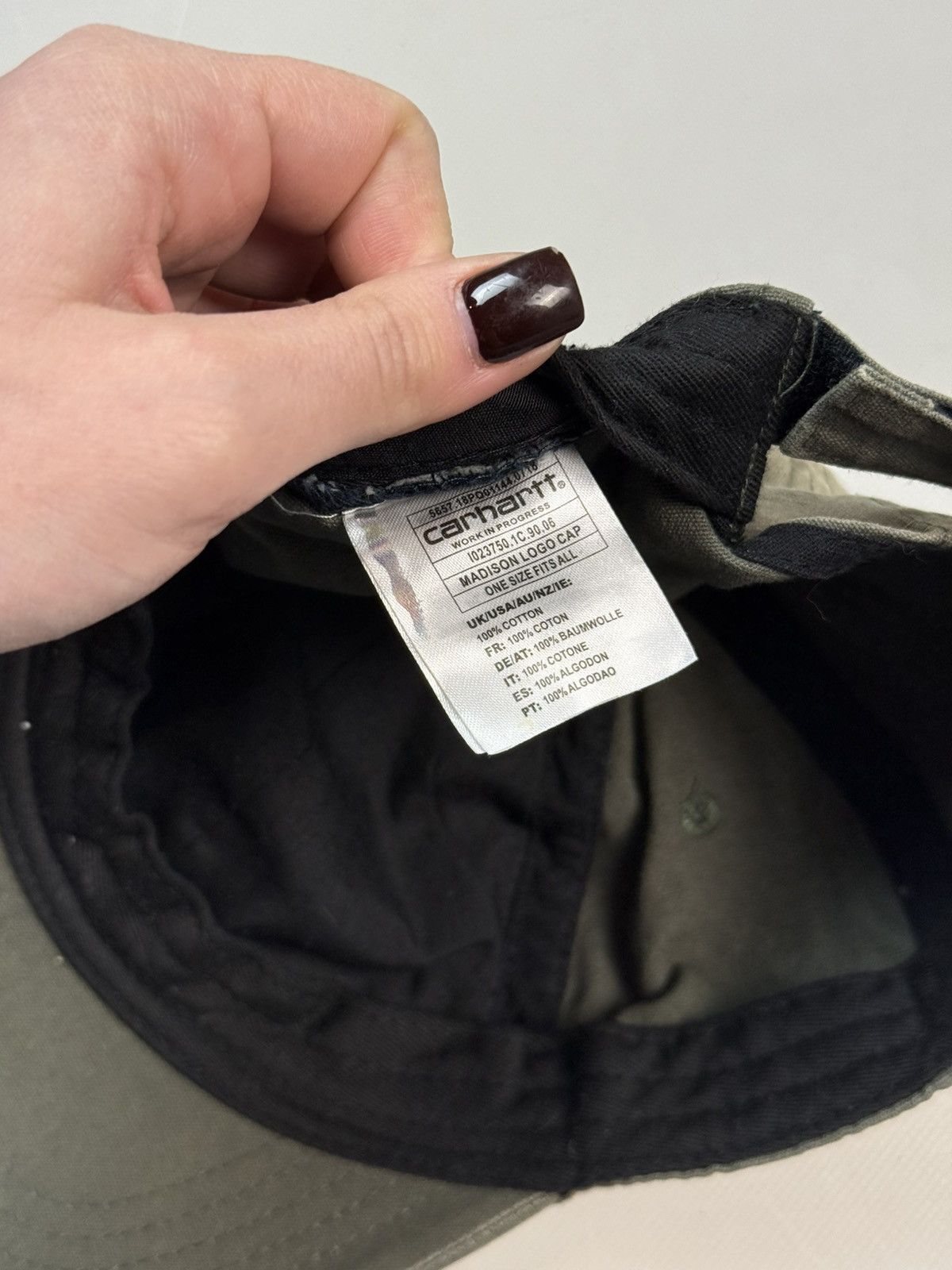 Carhartt Carhartt WIP Madison Logo Men’s Baseball Cap Hat One Size Size ONE SIZE - 11 Thumbnail