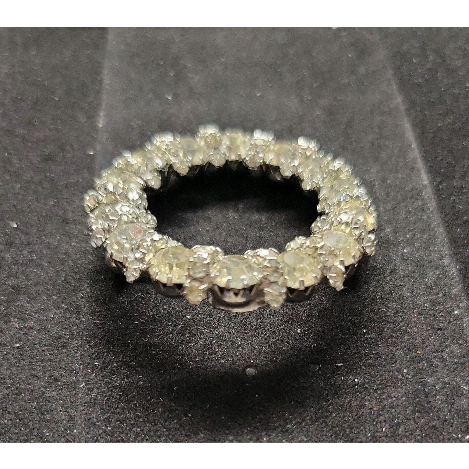 The Unbranded Brand Vintage Weiss Signed Clear Ice Rhinestone Statement Brooch Size ONE SIZE - 3 Thumbnail