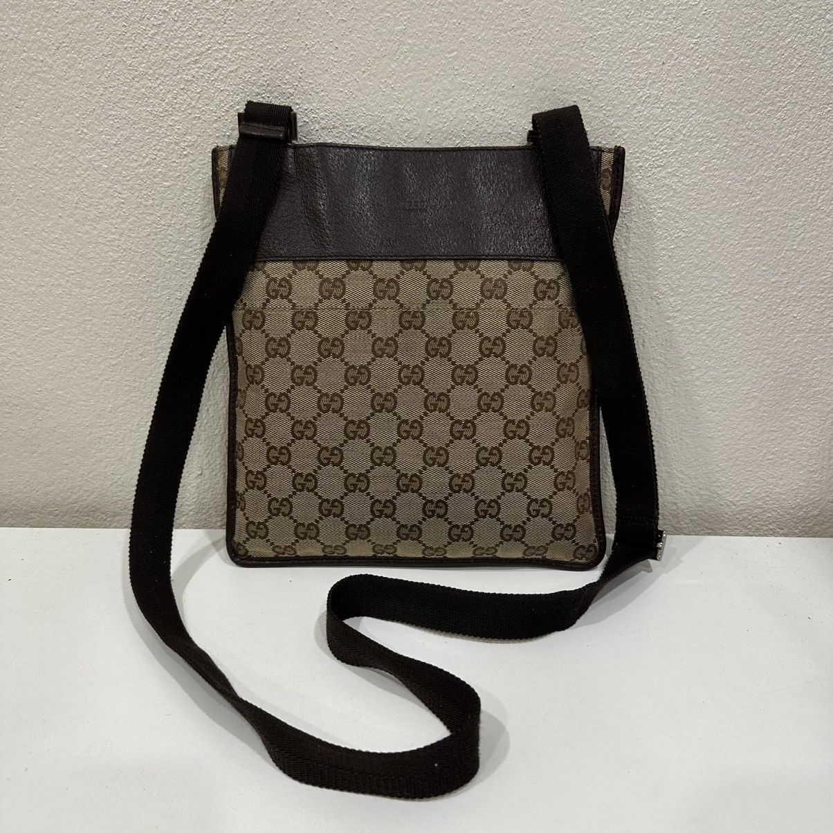 Gucci ‼️LASTDROP‼️ GUCCI GG CANVAS MONOGRAM CROSSBODY BAG 6 Size ONE SIZE - 2 Thumbnail