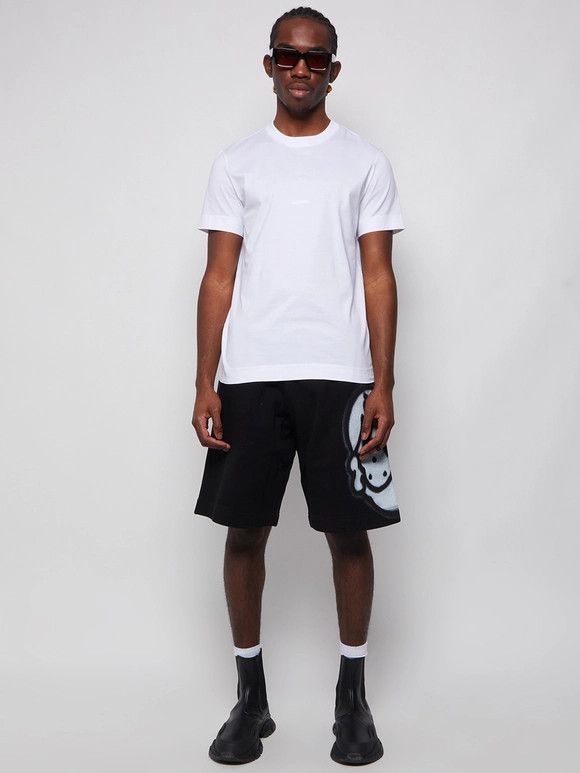 Givenchy o1loc1c0824 Bart Dog T-Shirt in White Size US XL / EU 56 / 4 - 2 Thumbnail