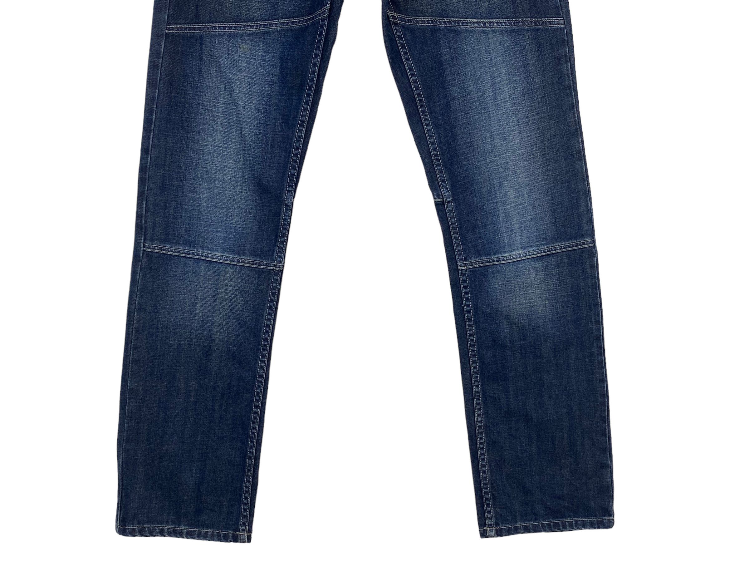 Japanese Brand The One Distressed Jeans Multizipper Pocket Size US 29 - 4 Thumbnail