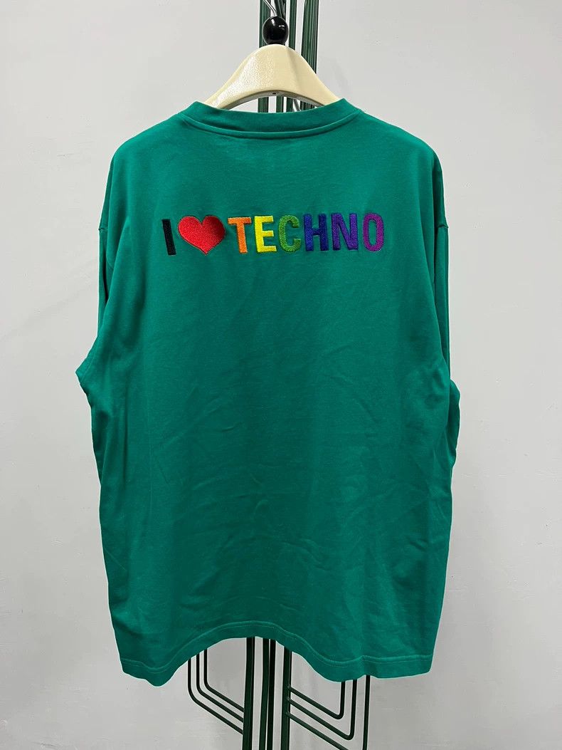 Balenciaga Balenciaga I love short sleeves with electro-acoustic embr Size US S / EU 44-46 / 1 - 1 Thumbnail