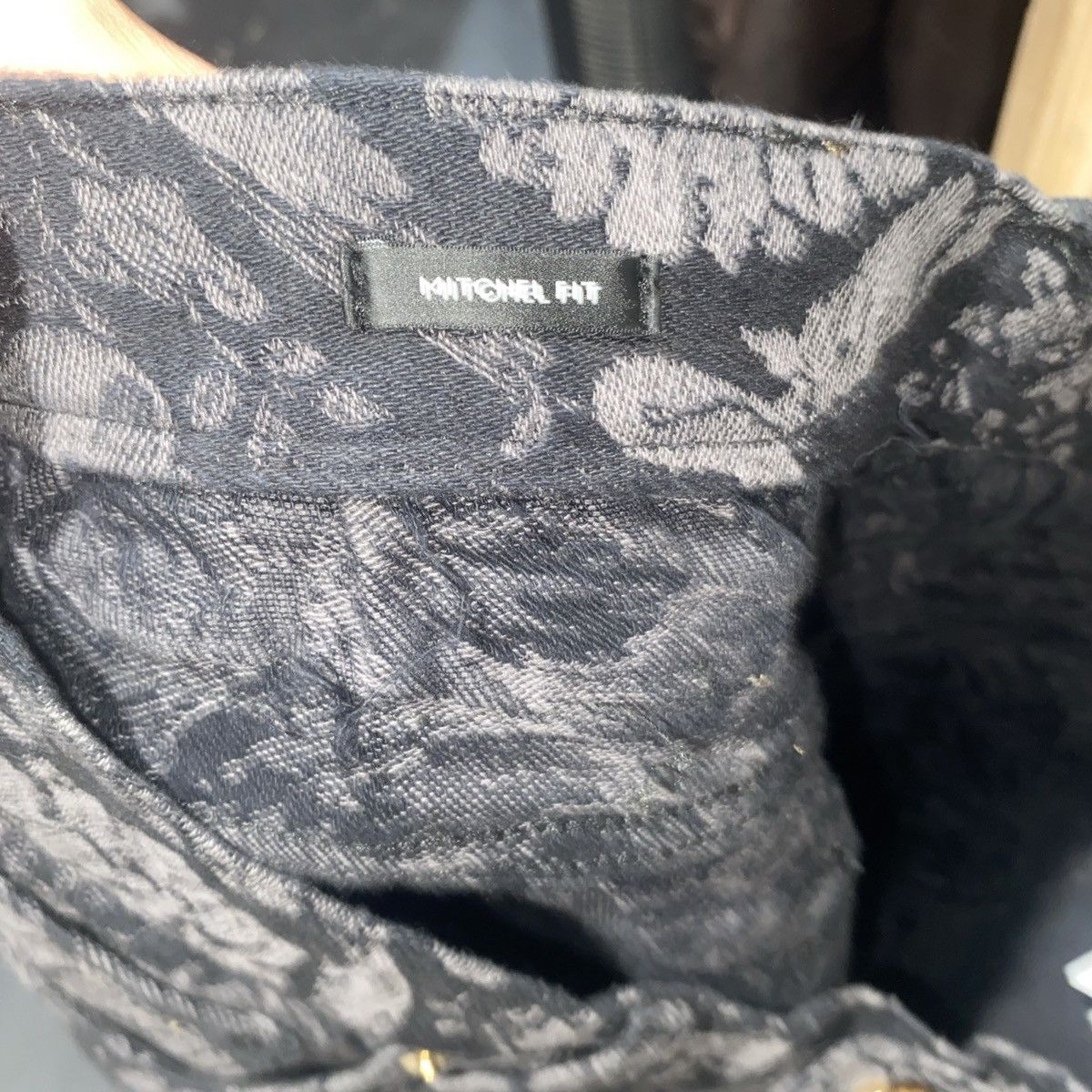 Versace Versace Barocco-Jacquard Mid-Rise Jeans Size US 33 - 8 Thumbnail