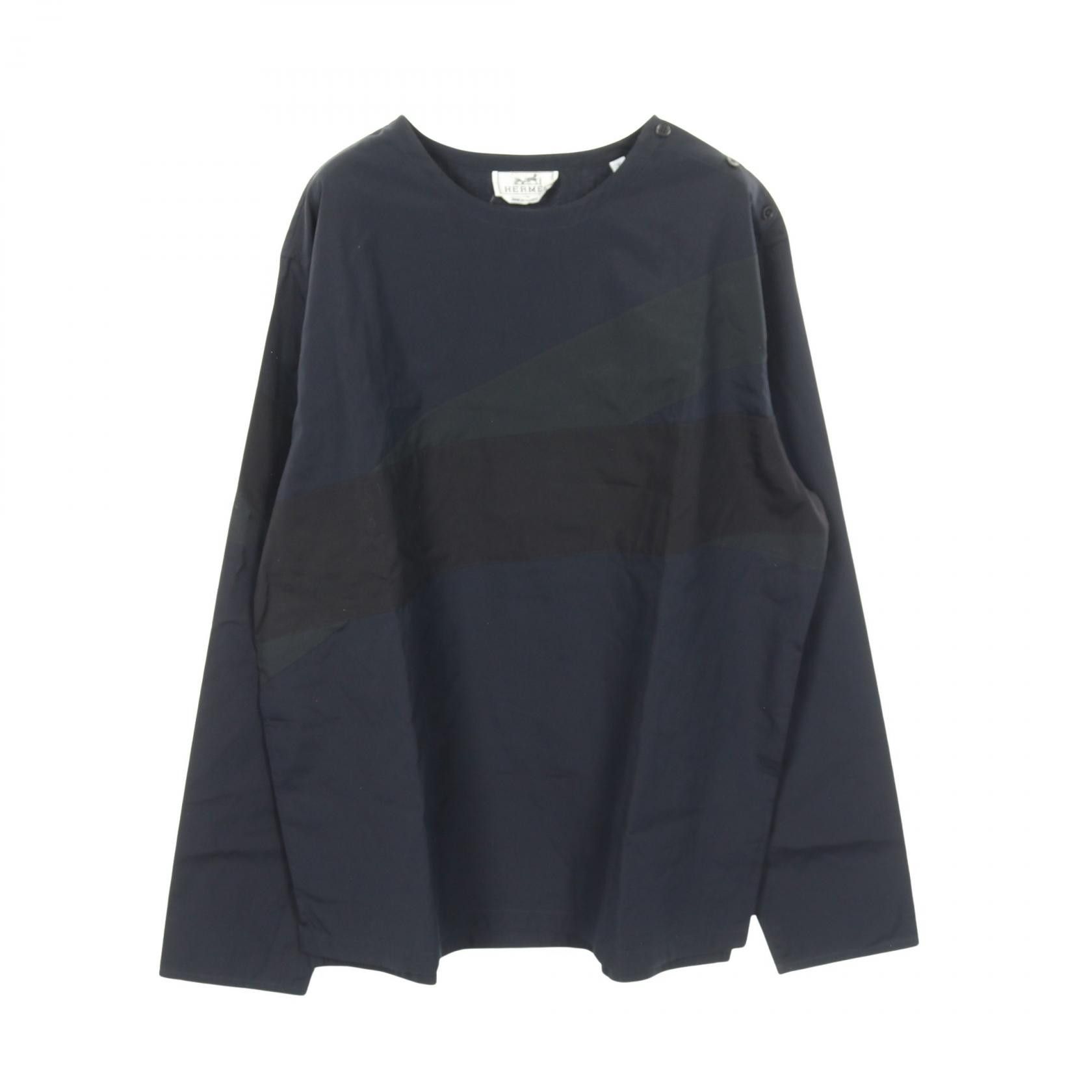 Hermes Hermes Hermes Cotton Pullover Top Textile Tops DUTY FREE for USA Size ONE SIZE - 1 Thumbnail