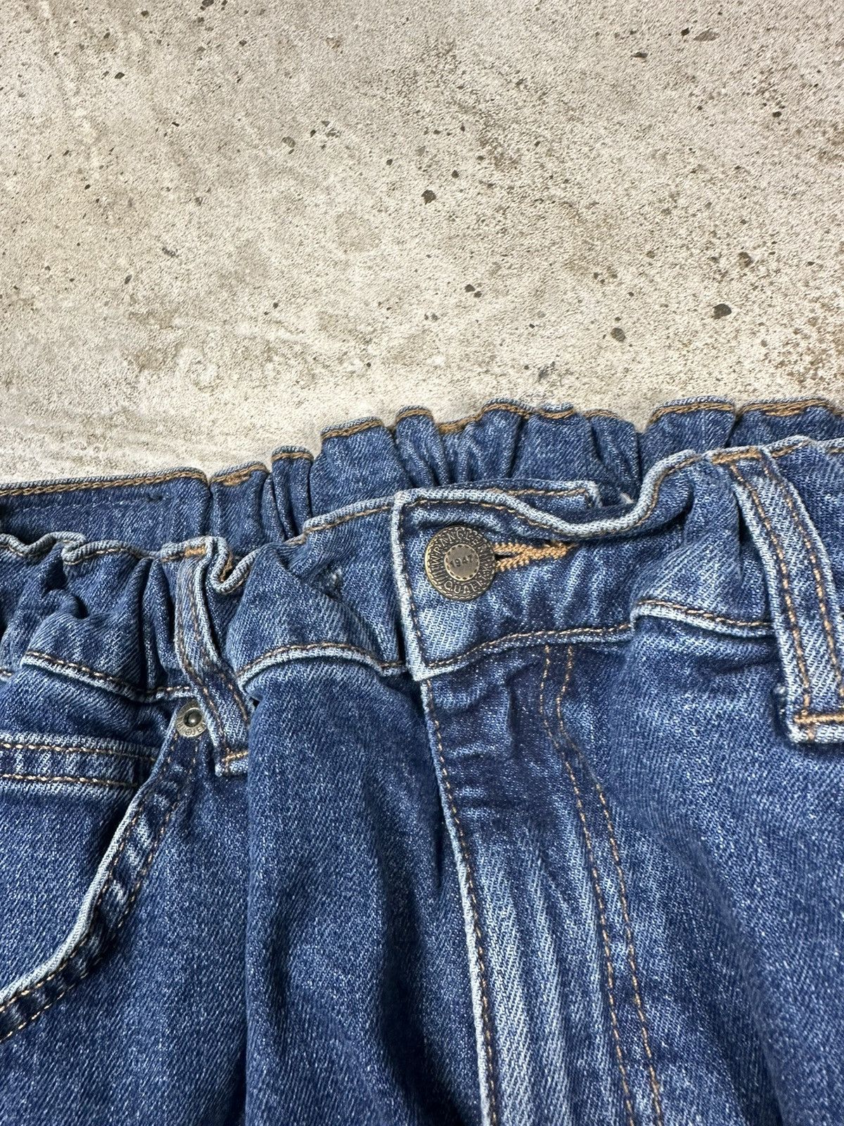 Vintage × Wrangler ‼️ Vintage y2k Wrangler Custom Reworked Pants Painted Size US 34 / EU 50 - 6 Thumbnail