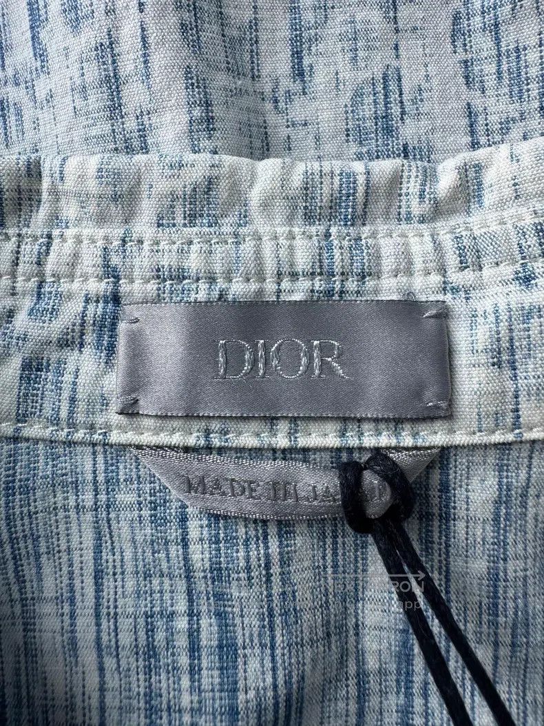 Dior Dior Oblique full-print denim shirt Size US XXS / EU 40 - 7 Thumbnail