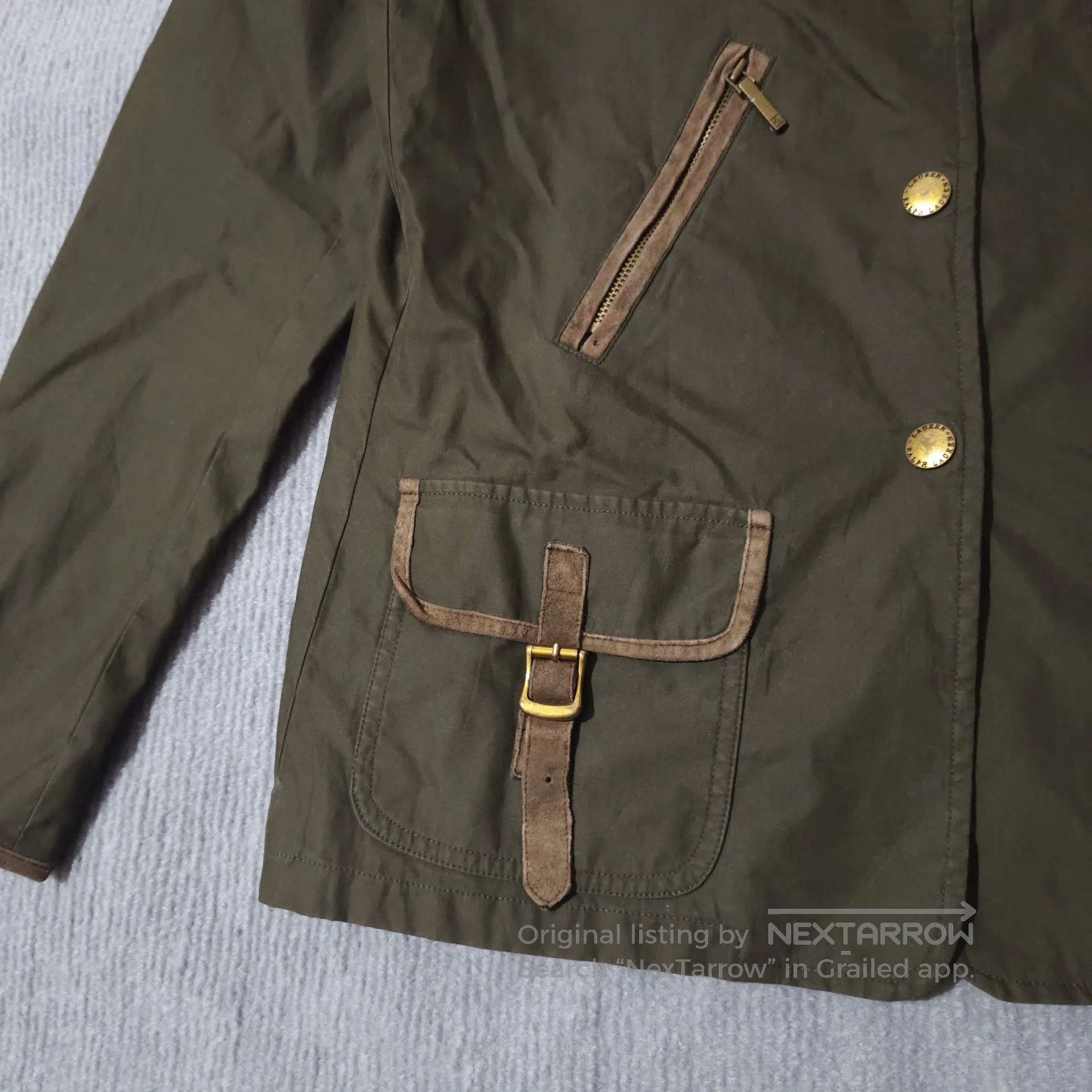 Polo Ralph Lauren Ralph Lauren Vintage Waxed Jacket. Size US M / EU 48-50 / 2 - 2 Thumbnail