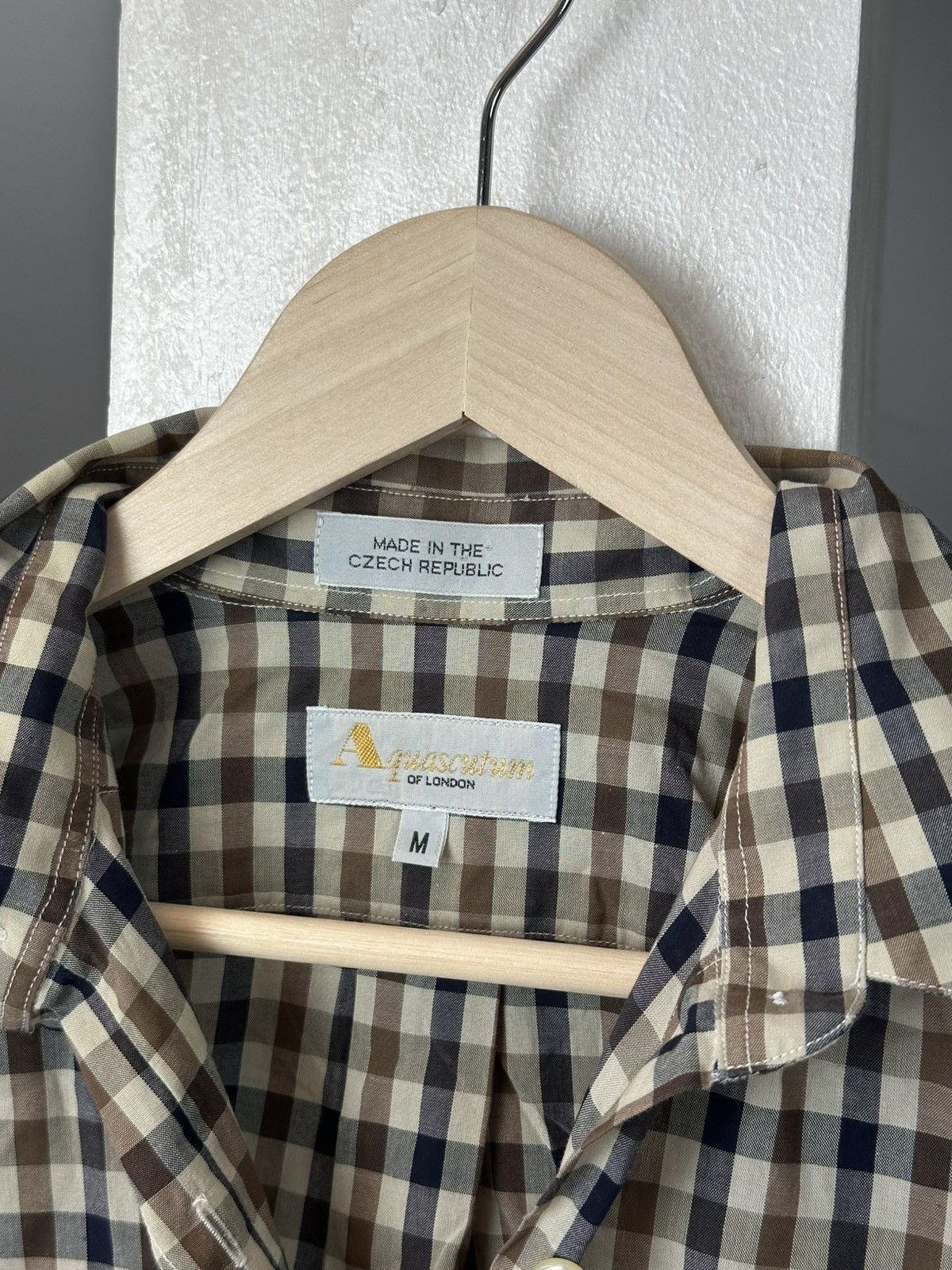 Aquascutum Aquascutum Cotton Shirt Size M Size US M / EU 48-50 / 2 - 5 Thumbnail