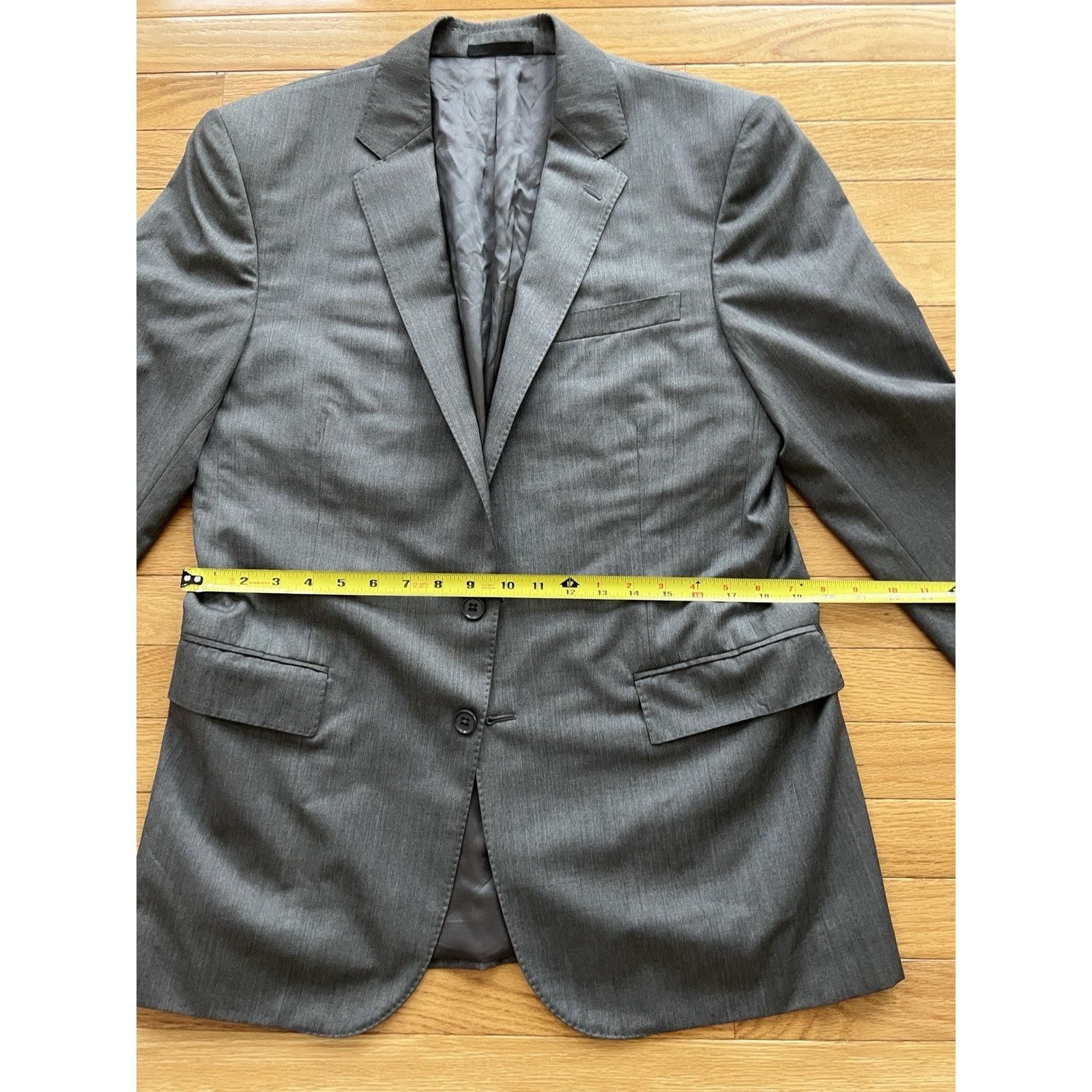 Ralph Lauren Black Label BLACK LABEL Ralph Lauren Wool Blazer Grey 42R Sport Coat Size 42R - 10 Thumbnail