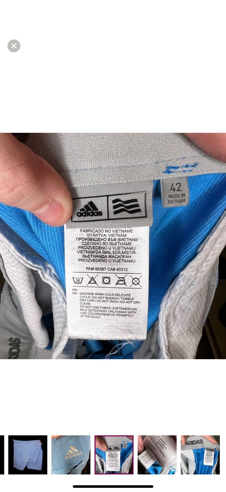 Adidas Adidas golf shorts Size US 42 / EU 58 - 4 Thumbnail
