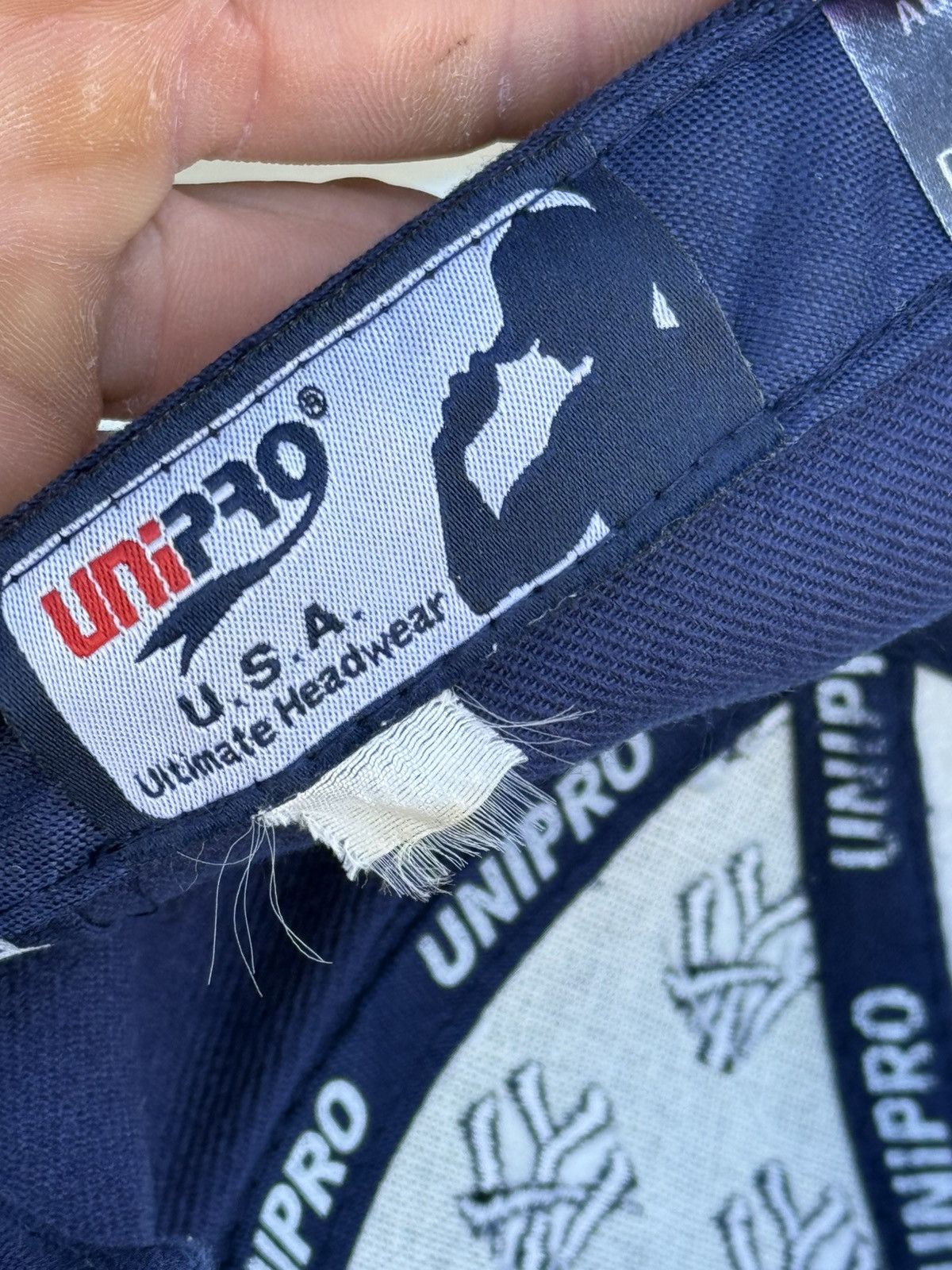 Other Vintage 00’s New York NY UniPro USA Multi-Logo SnapBack Size ONE SIZE - 9 Thumbnail