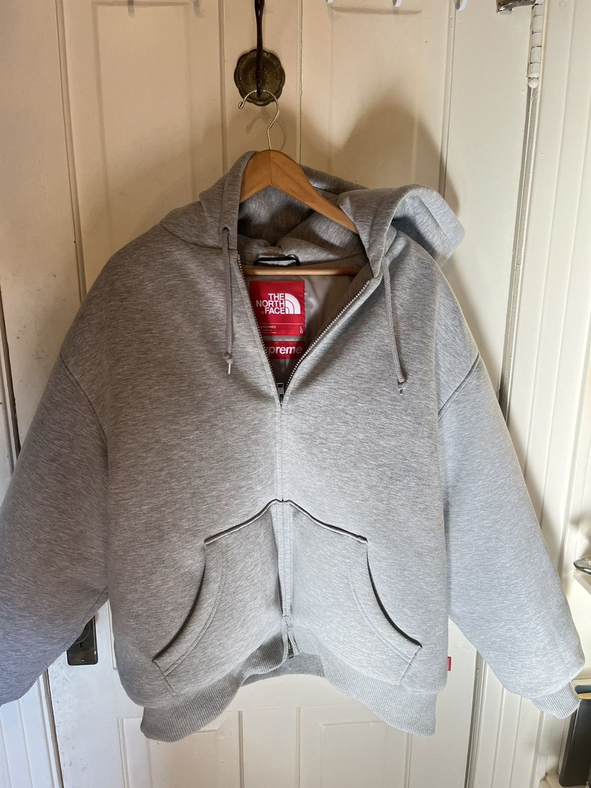 Supreme × The North Face Supreme x TNF Down Hoodie Size US L / EU 52-54 / 3 - 2 Thumbnail