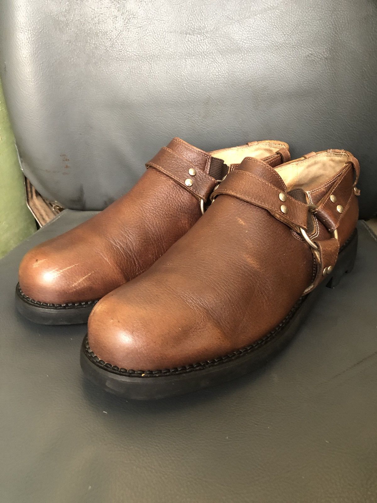 John Fluevog John Fluvog Brown Leather Men’s Shoes Size 11.5 Size US 11.5 / EU 44-45 - 1 Thumbnail