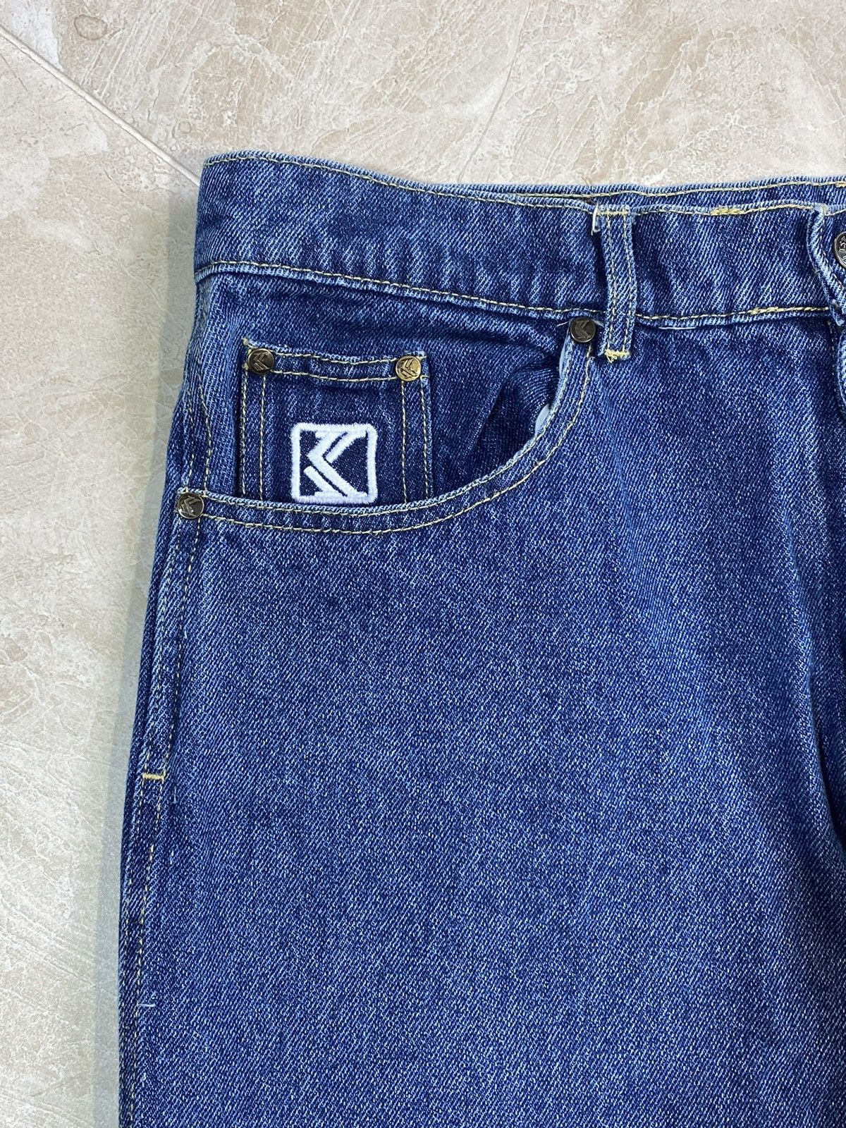 Karl Kani Kani Women's Denim Jeans Workwear Pants Size L Size 32" / US 10 / IT 46 - 12 Thumbnail