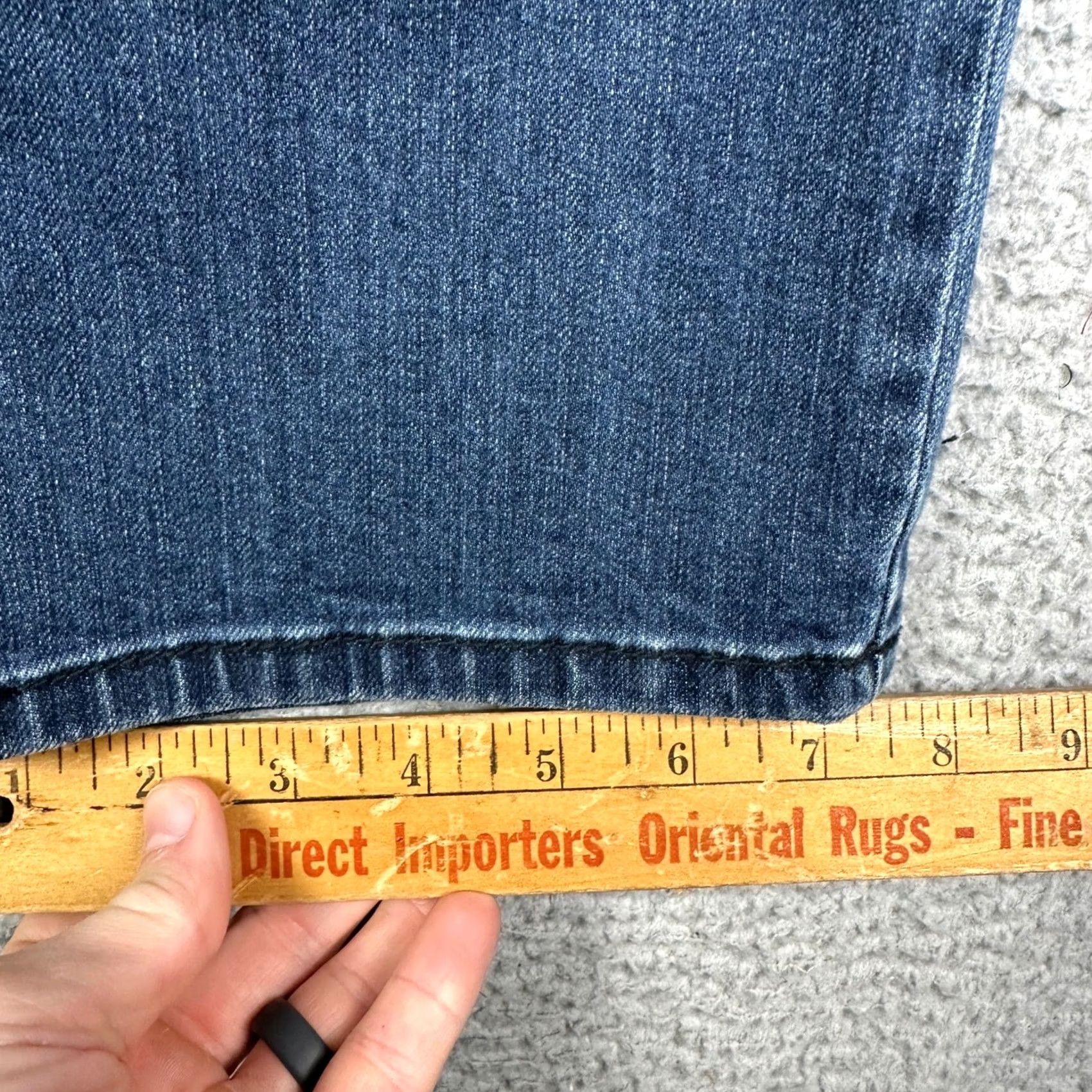 Buffalo David Bitton Buffalo David Bitton Jackson Jeans Men 34X29 Blue Slim Straight Distressed Denim Size US 34 / EU 50 - 7 Thumbnail