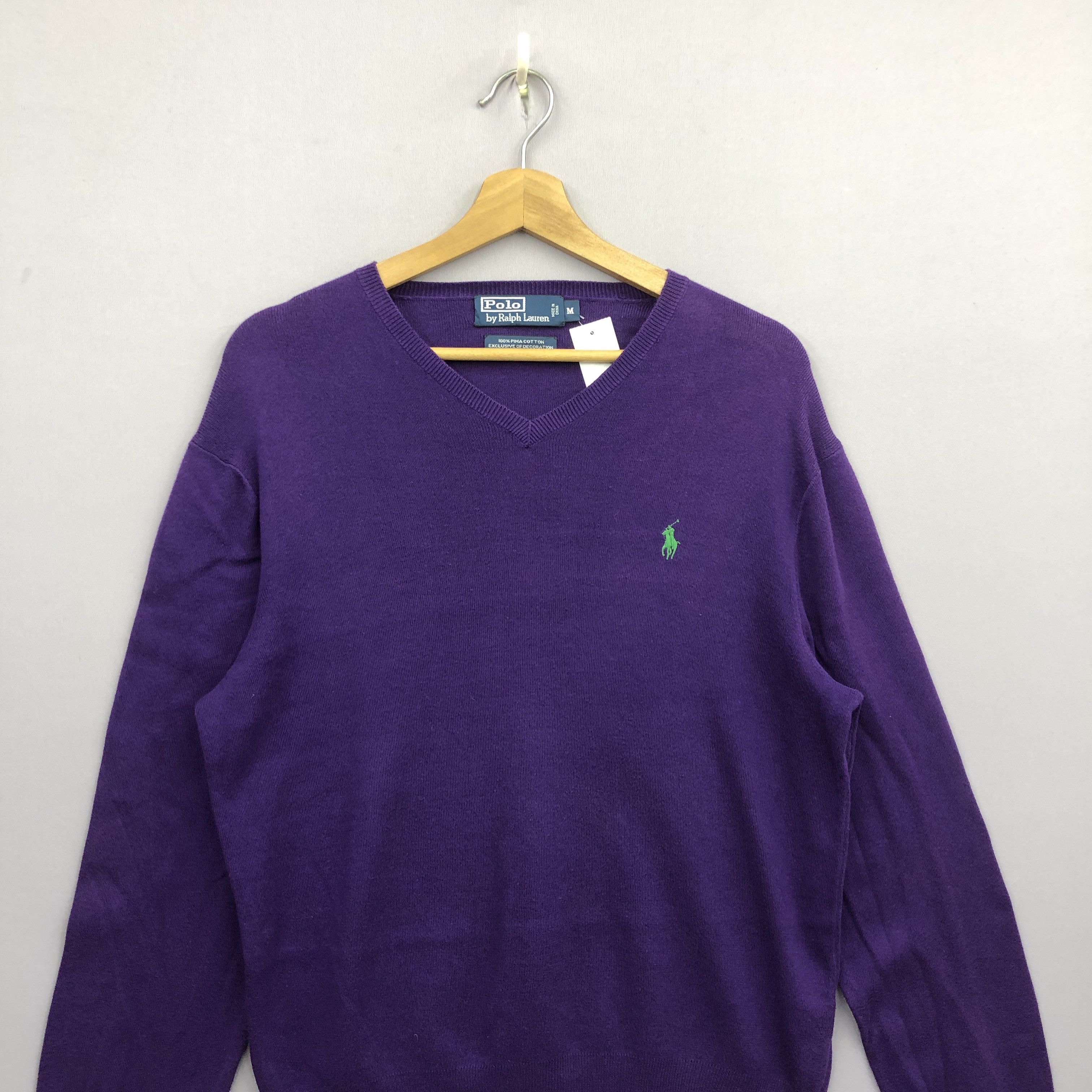 Polo Ralph Lauren Vintage Polo Ralph Lauren Knitwear Sweater Sweatshirt Jumper Size US M / EU 48-50 / 2 - 2 Thumbnail