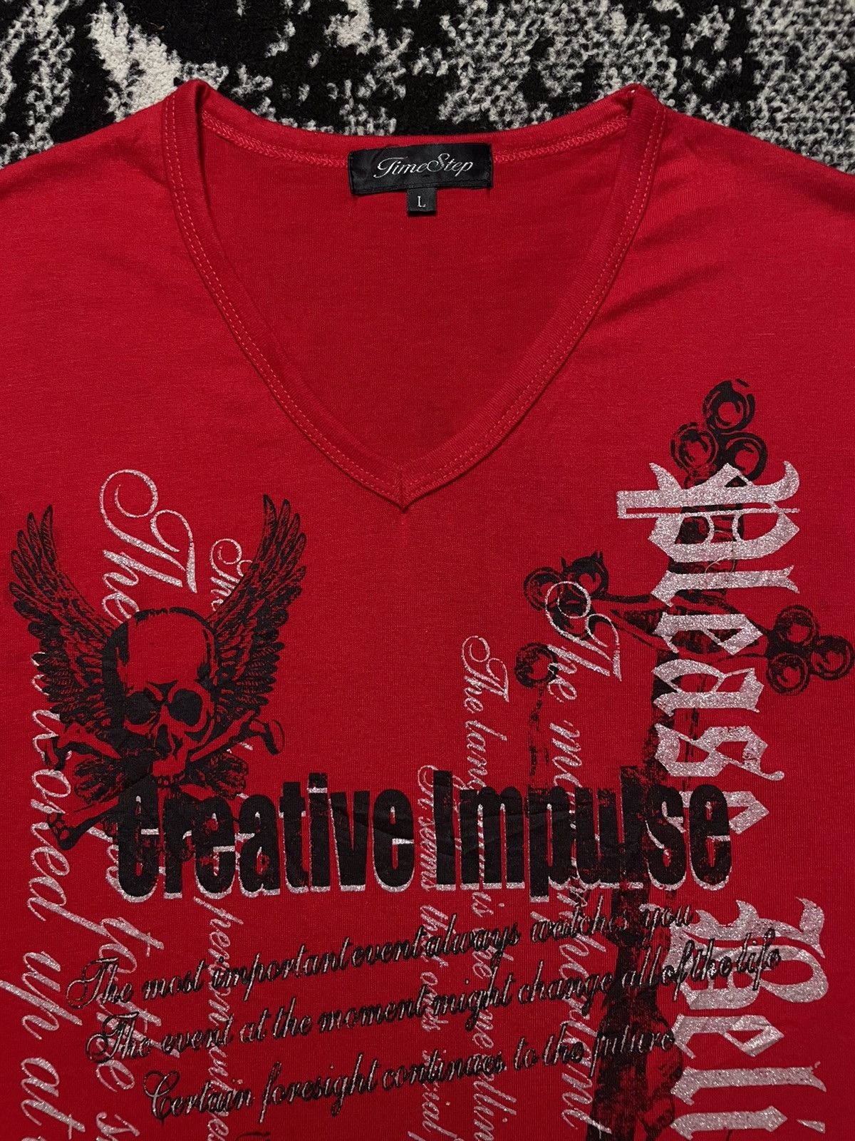 Japanese Brand Y2K time step grunge skull punk ifsix lgb style Size US L / EU 52-54 / 3 - 4 Thumbnail
