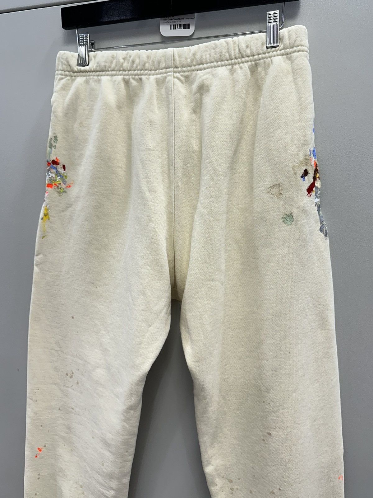 Gallery Dept. Gallery Dept Logo Sweatpants - Antique White Size US 32 / EU 48 - 5 Thumbnail