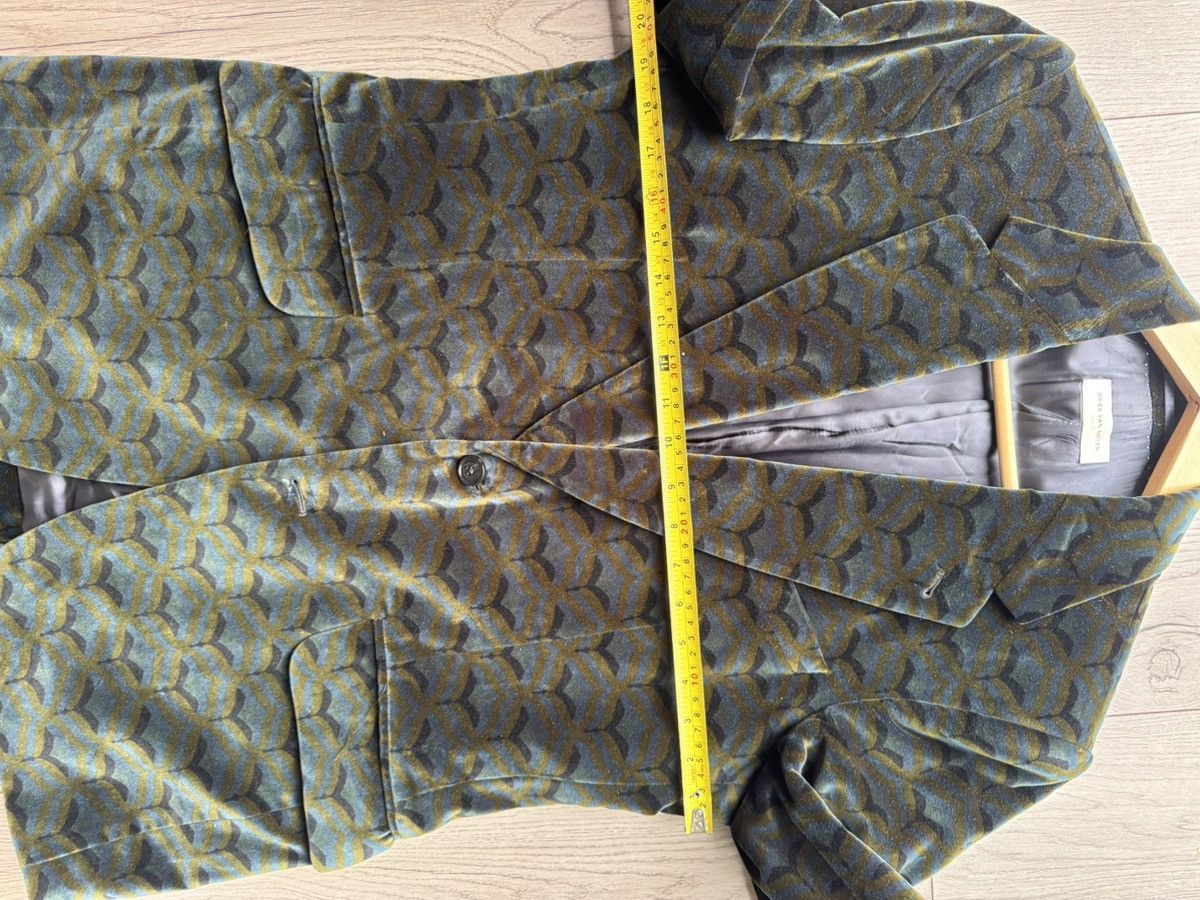 Dries Van Noten Dries Van Noten Velvet Blazer 50 Size 50R - 7 Thumbnail