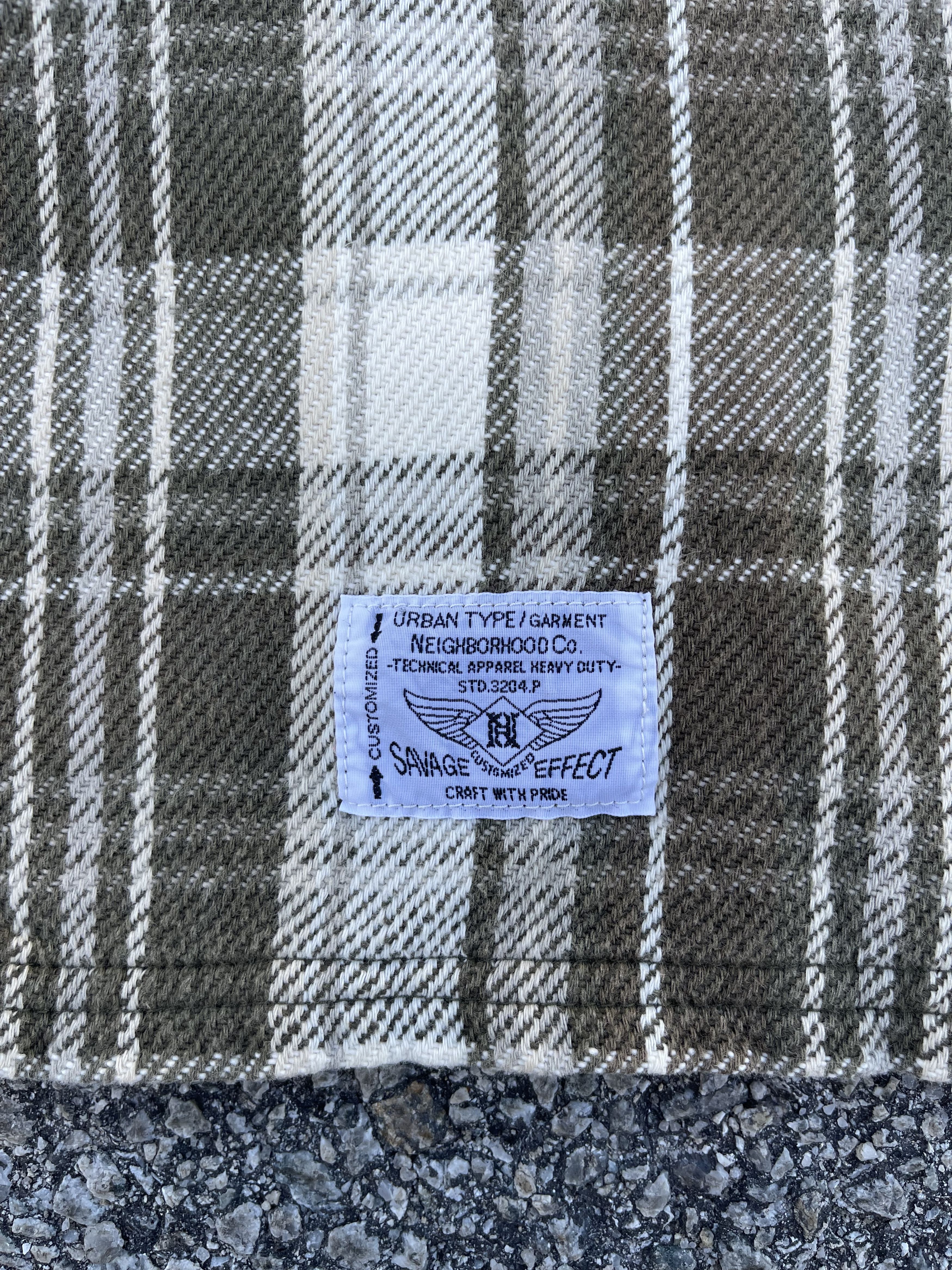 Neighborhood Neighborhood Heavy Flannel Check Shirt US Men's XL Size US XL / EU 56 / 4 - 5 Thumbnail