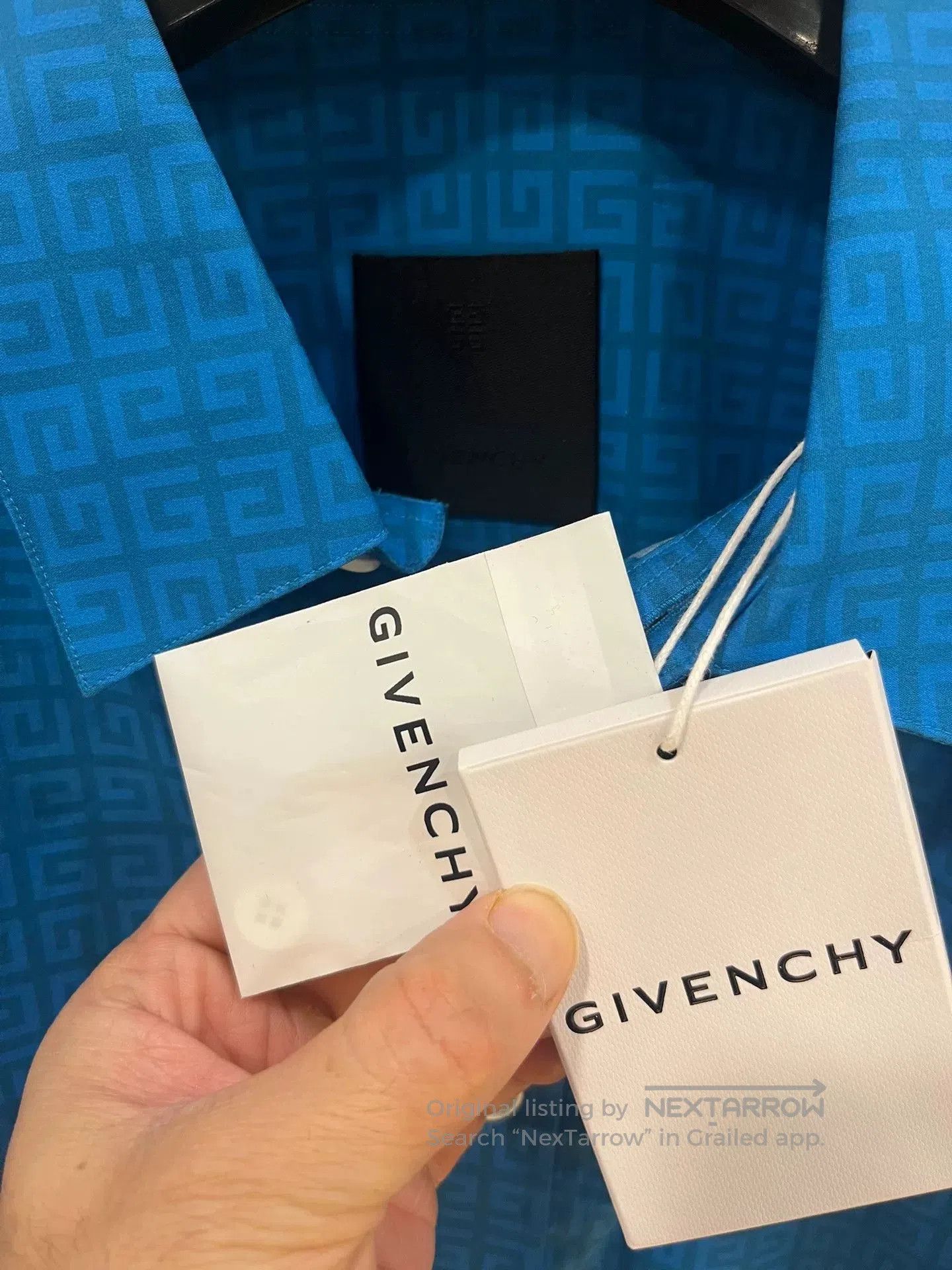 Givenchy Givenchy 4G Monogram Blue Short. Size US M / EU 48-50 / 2 - 3 Thumbnail