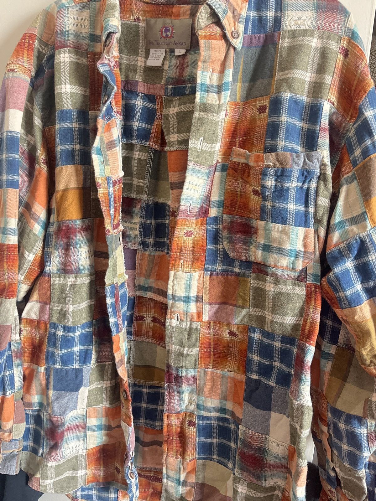 The Territory Ahead 90’s Territory Ahead XL Aztec Print Shirt Beacon Size US L / EU 52-54 / 3 - 3 Thumbnail