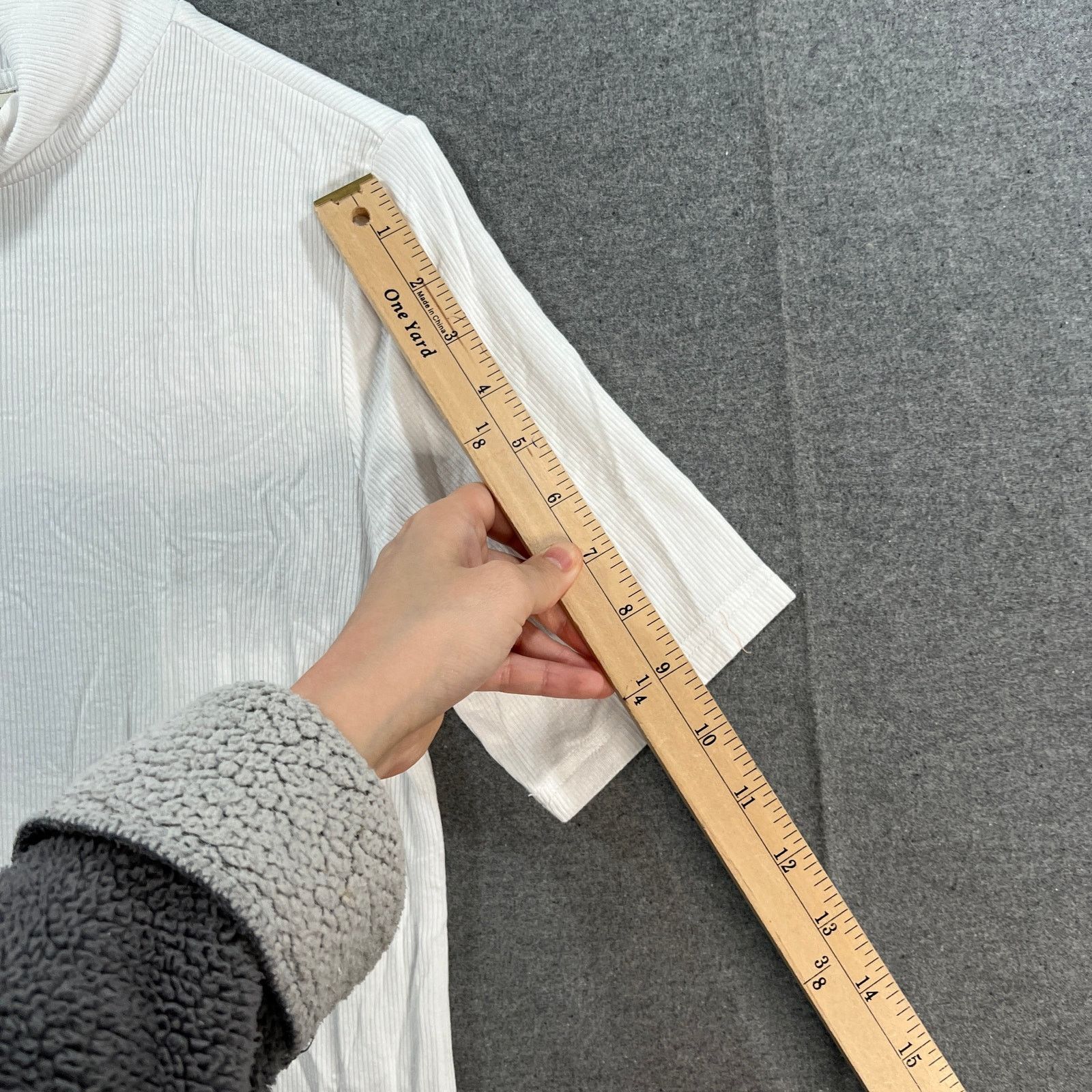 Other Laurie Felt Rib Silky Rayon Made From Bamboo Turtle Neck Size XS / US 0-2 / IT 36-38 - 6 Thumbnail