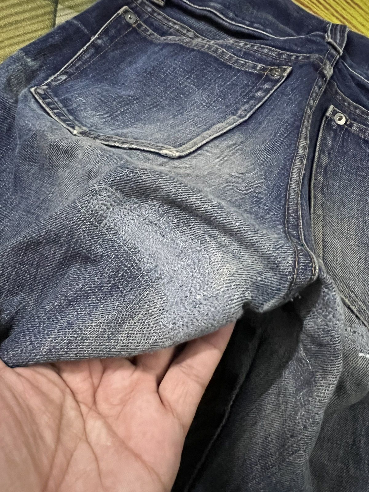 CABANE de ZUCCa 💥Vintage Cabane De Zucca Cropped Selvedge Jean Size US 28 / EU 44 - 15 Thumbnail