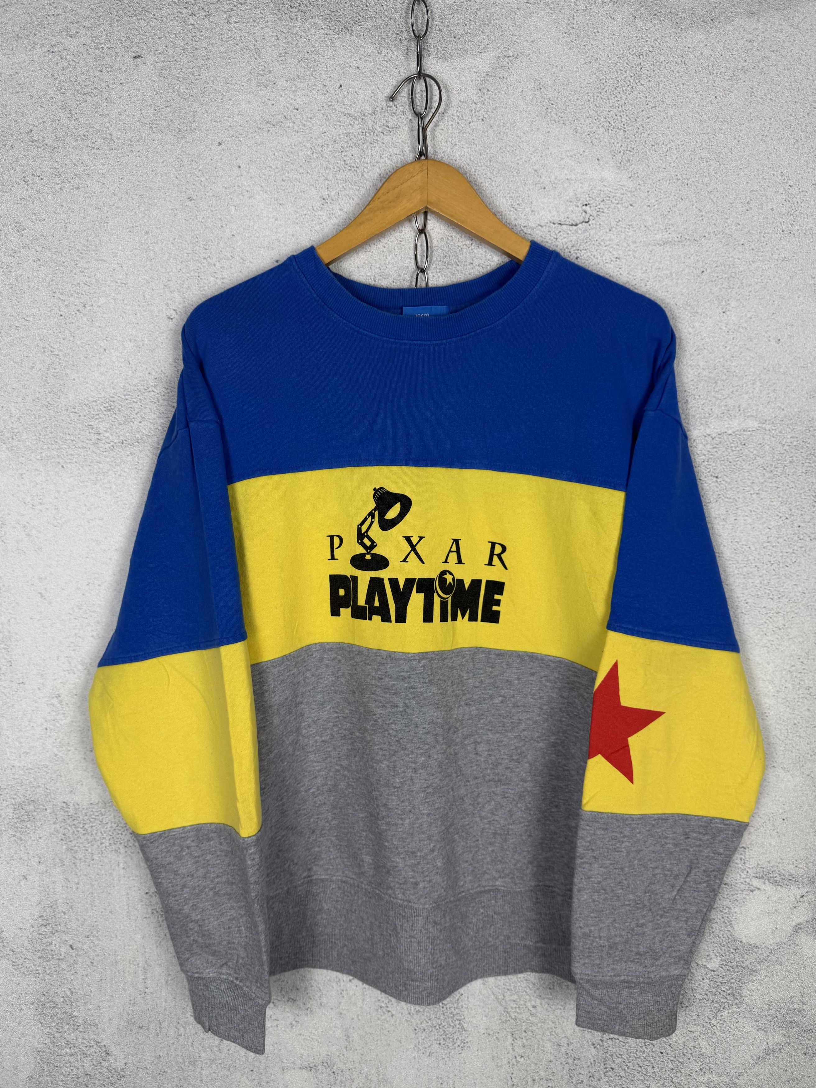 Disney Disney Pixar Playtime Sweatshirt Crewneck Size US L / EU 52-54 / 3 - 1 Thumbnail