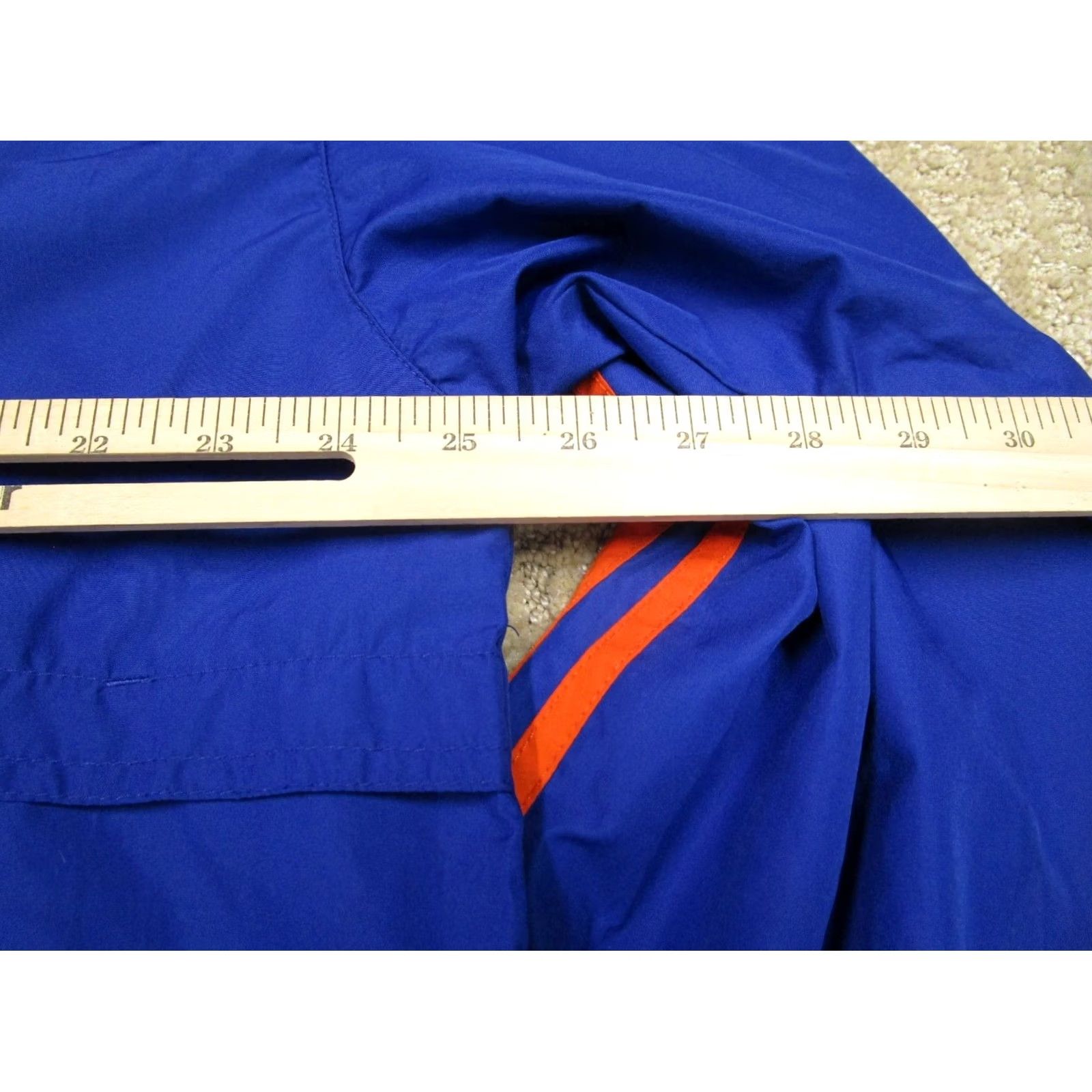 Adidas VINTAGE adidas Jacket Men XL Blue Lightweight Hooded Windbreaker Y2K Size US XL / EU 56 / 4 - 6 Thumbnail