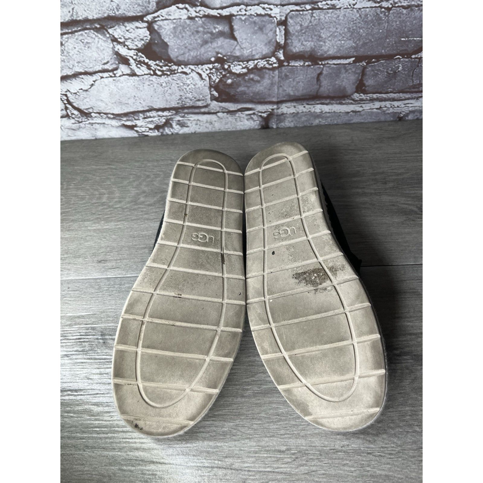 Ugg Ugg Black Delu Sneakers Canvas Slip On Mules Shoes Women’s S Size US 6 / IT 36 - 8 Thumbnail