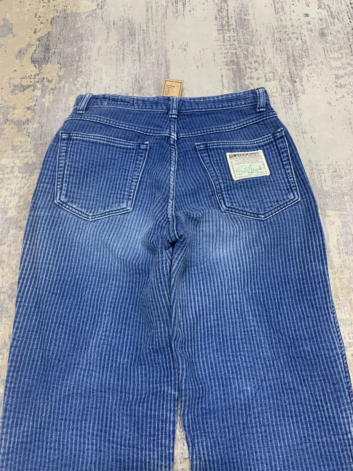Vintage Wrangler Hickory Stripe Work Pants Vintage Streetwear Size US 27 - 8 Thumbnail