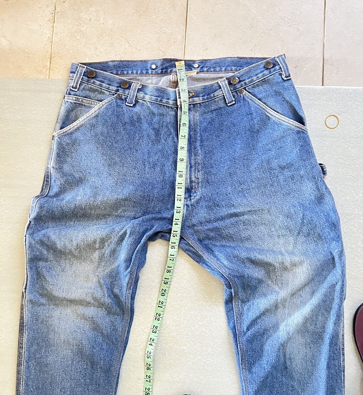 Ben Davis × Vintage Vintage Ben Davis Workwear Carpenter Cargo Pants USA Size US 38 / EU 54 - 6 Thumbnail