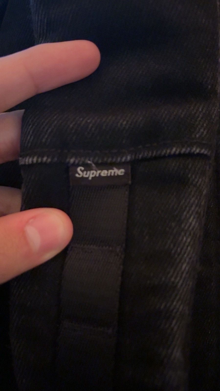 Supreme SUPREME REFLECTIVE DENIM BACKPACK Size ONE SIZE - 6 Thumbnail