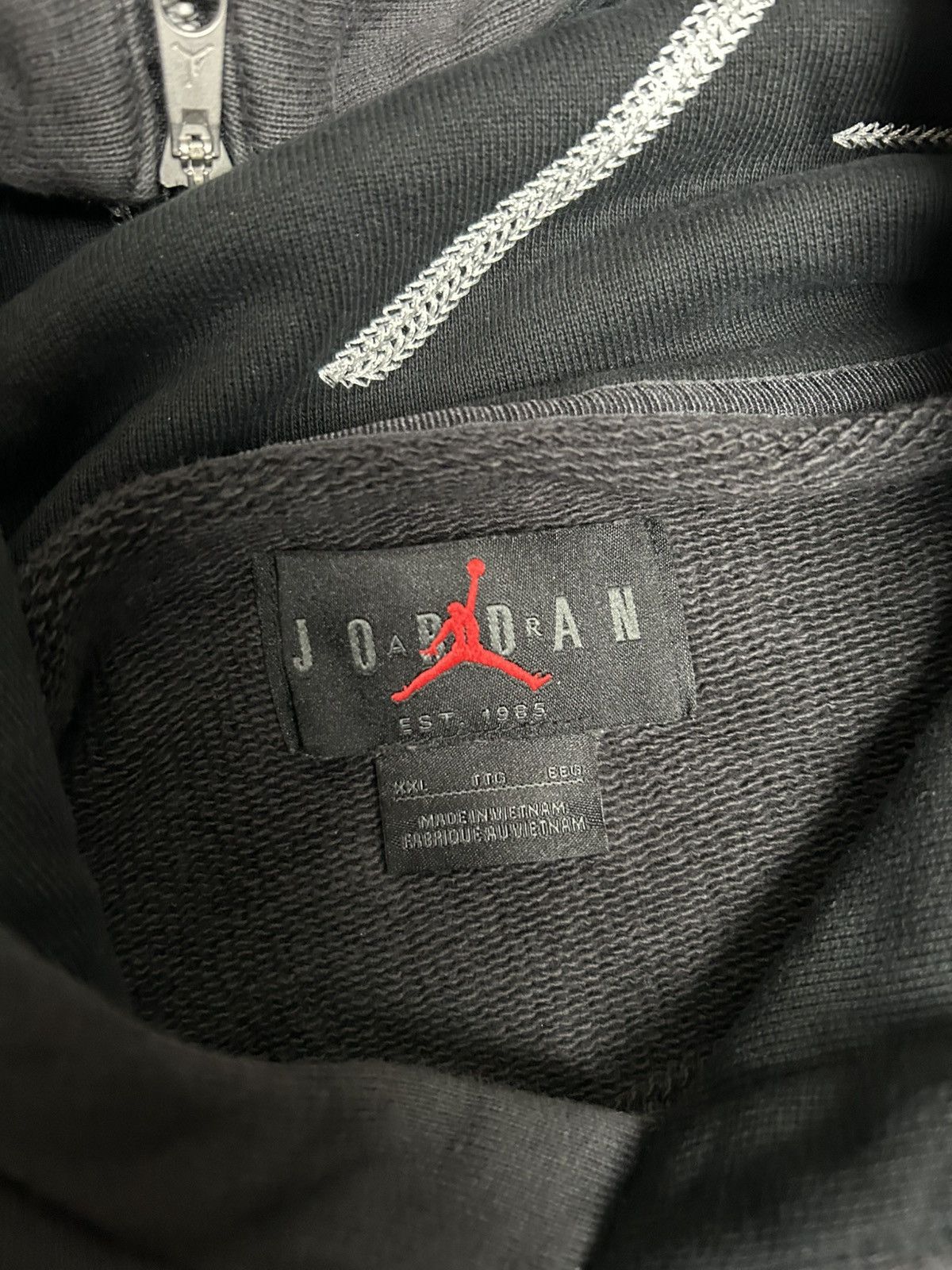 Jordan Brand × Nike Nike Flight Heritage Fleece Hoodie Size US XXL / EU 58 / 5 - 4 Thumbnail