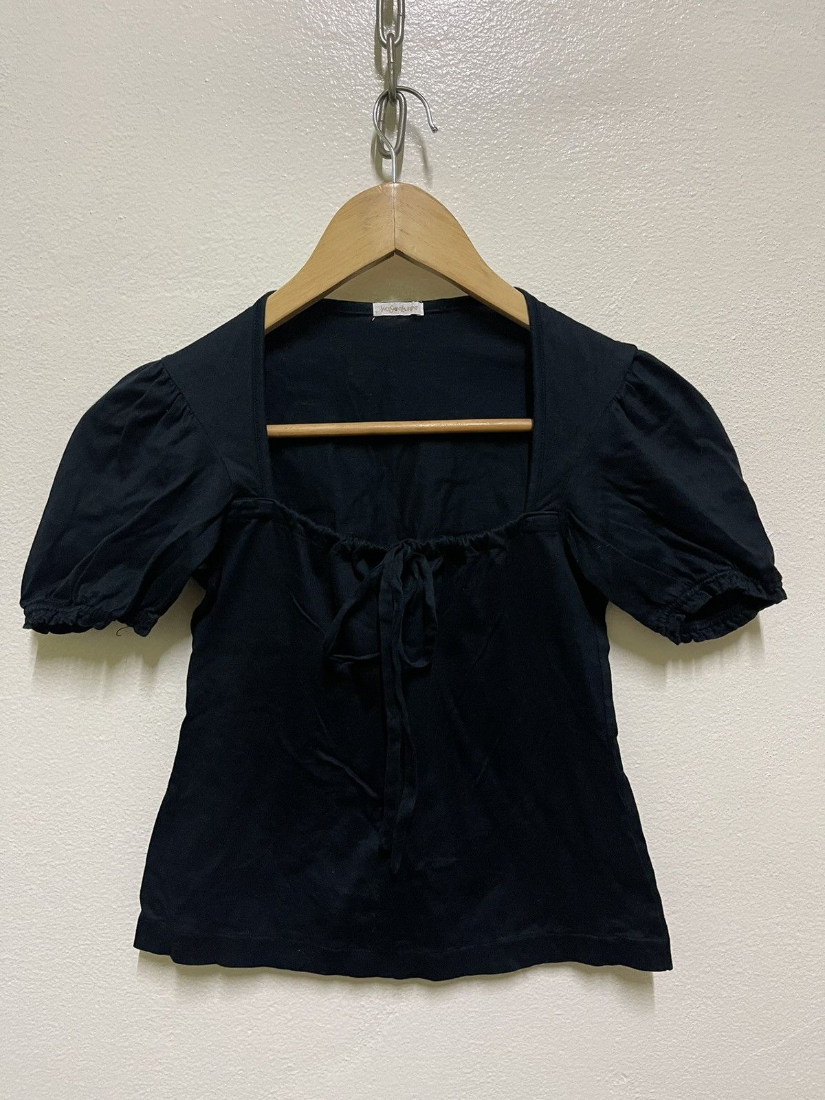 Vintage × Yves Saint Laurent Yves Saint Laurent Crop Top Size XS / US 0-2 / IT 36-38 - 1 Thumbnail