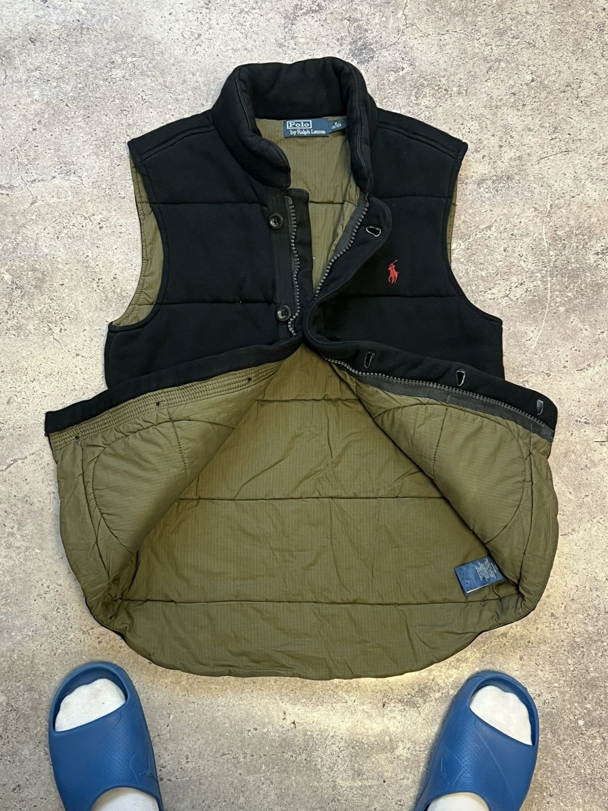 Polo Ralph Lauren × RRL Ralph Lauren Vintage Polo Ralph Lauren Puffed Plaid Lining Vest Size US M / EU 48-50 / 2 - 3 Thumbnail