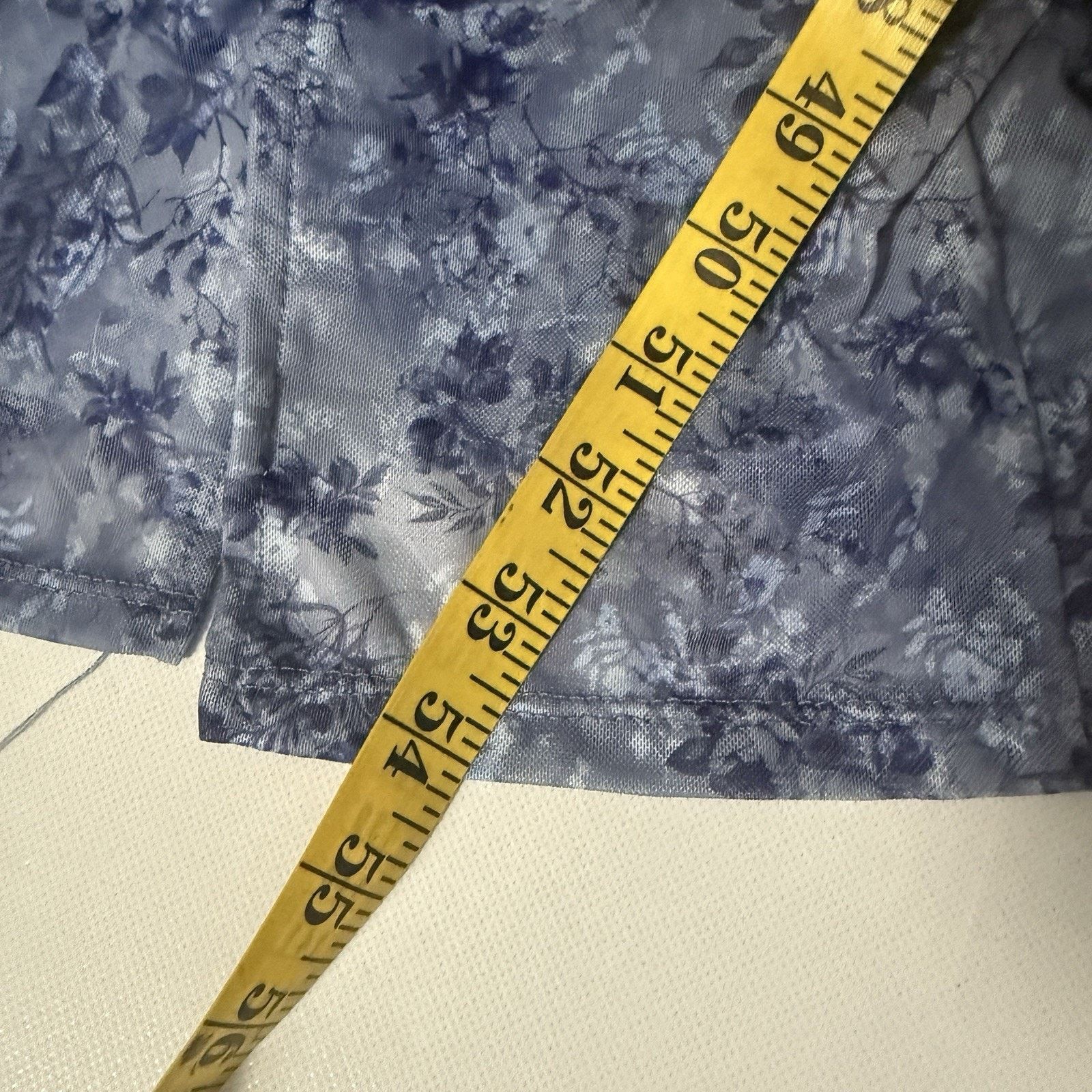 Other Y2K Slip Floral Mesh Lace Slit Whimsy Grunge Cottage Dress Size XXL / US 16-18 / IT 52-54 - 12 Thumbnail