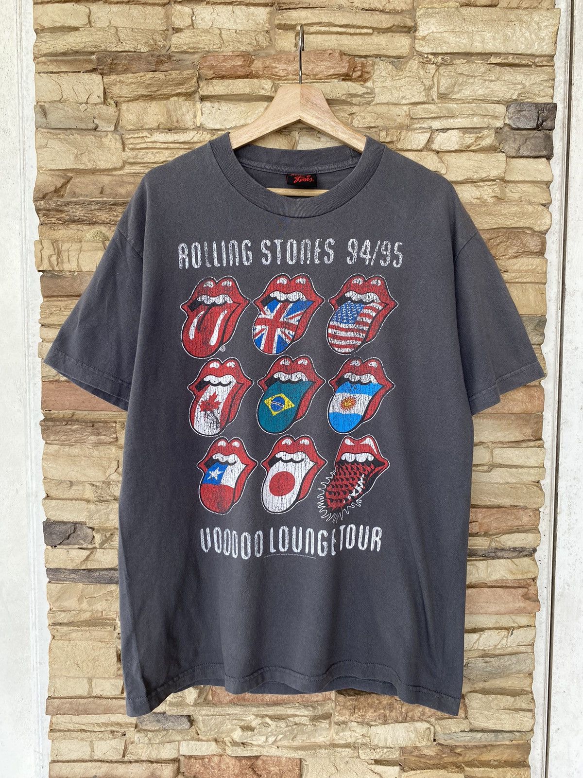 Band Tees Rare Faded Vintage 2009 The Rolling Stones Band Tees Size US L / EU 52-54 / 3 - 1 Thumbnail