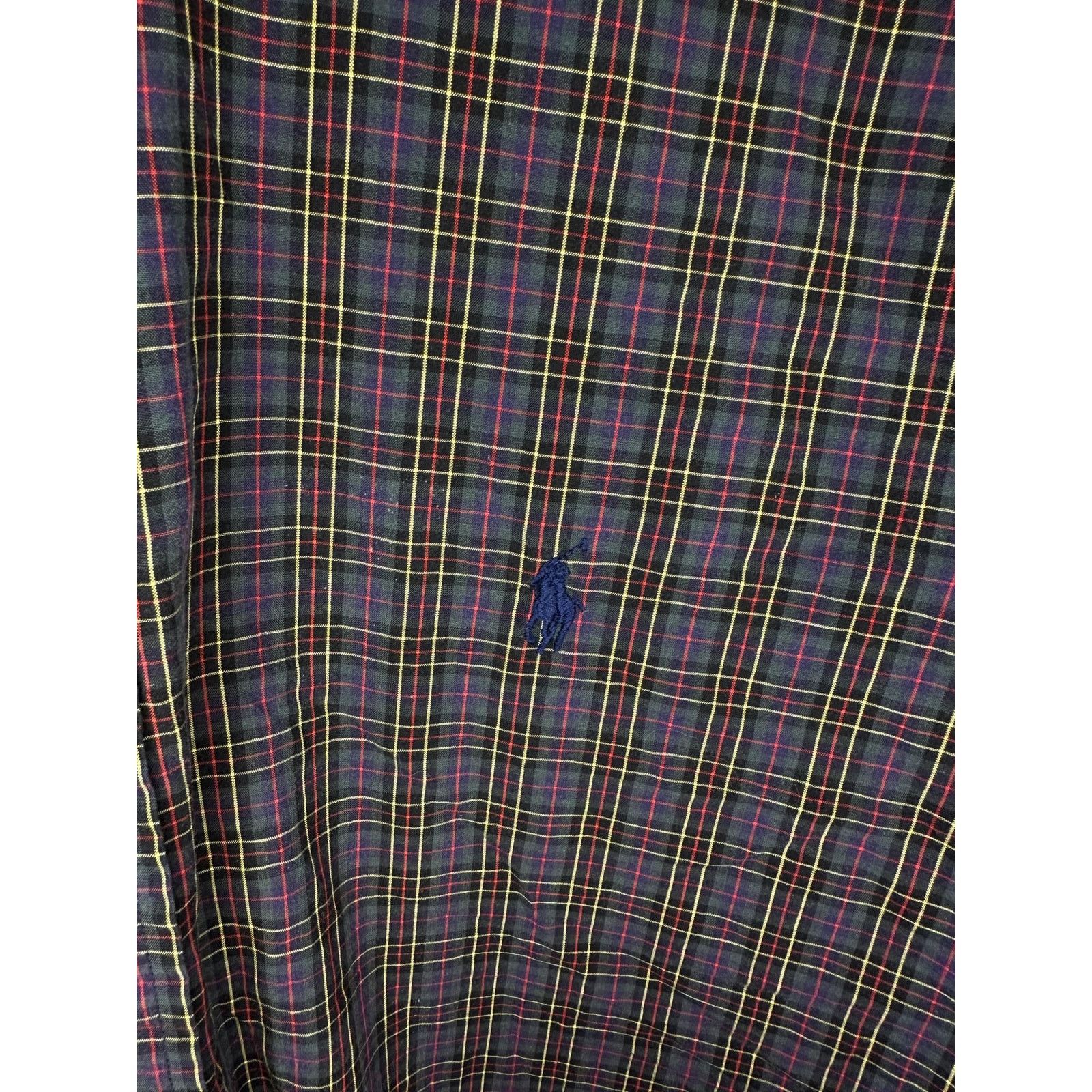Ralph Lauren Ralph Lauren Blake Plaid Long Sleeve Button-Down Shirt XL Size US XL / EU 56 / 4 - 6 Thumbnail