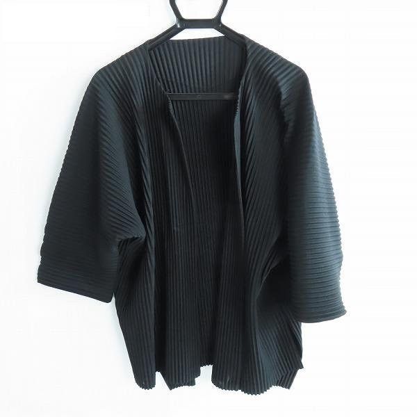 HOMME PLISSE ISSEY MIYAKE 19AW Pleated Cardigan Kimono
