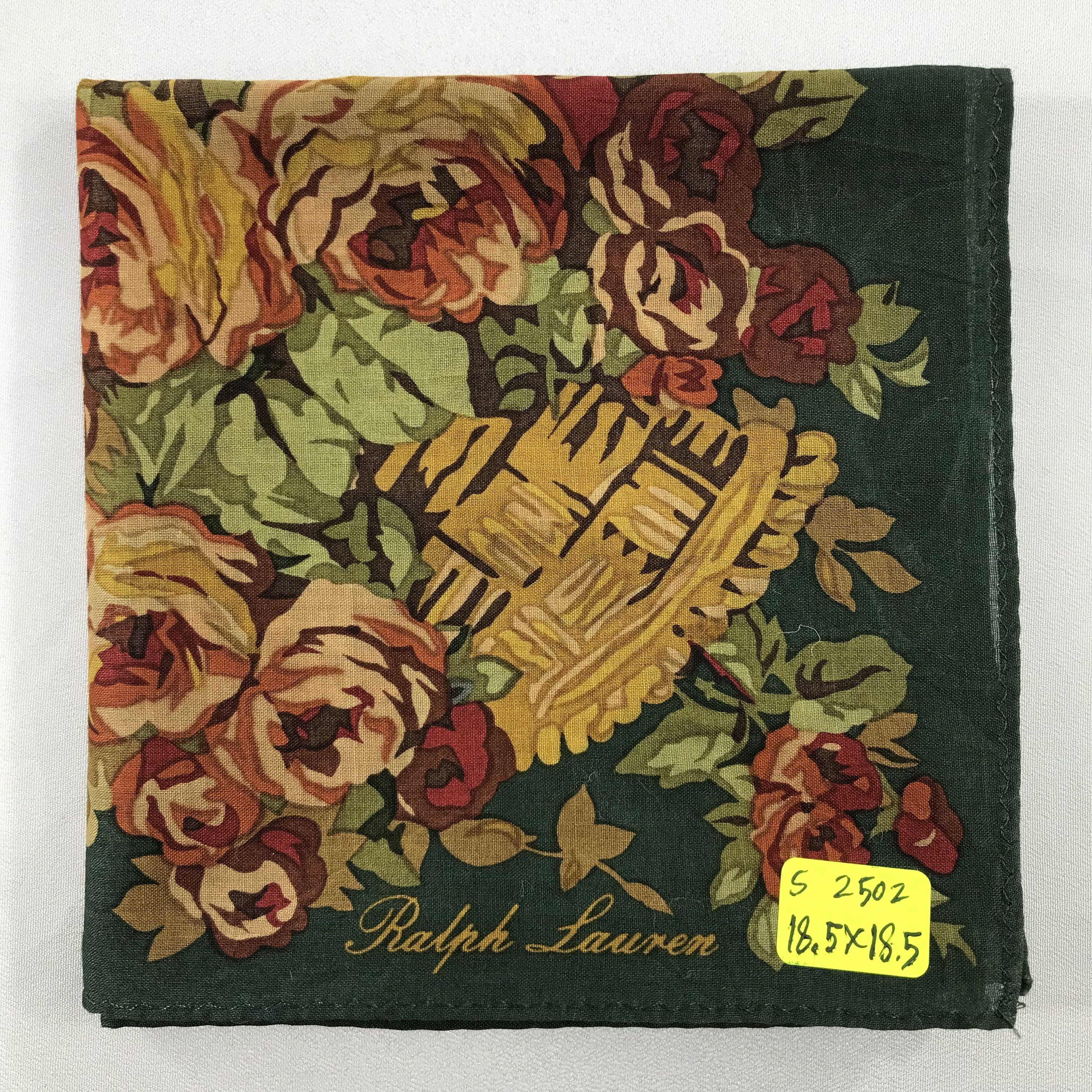 Ralph Lauren × Vintage Ralph Lauren Bandana / Handkerchief / Neckerchief - S2502 Size ONE SIZE - 5 Thumbnail